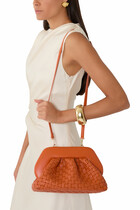 Tia Micro Weaved Clutch Bag 