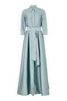 Trench Gown:Silver:10