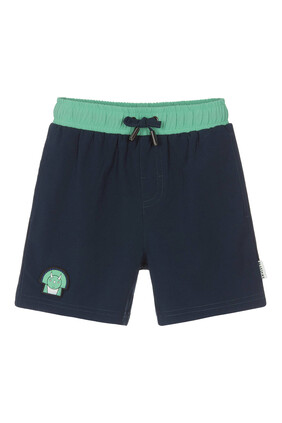 Kids Spike the Dinosaur Swim Shorts