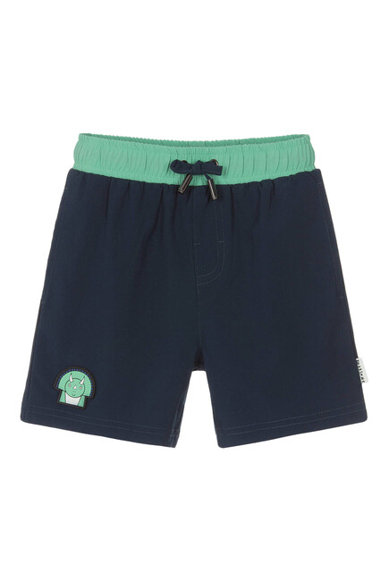 Kids Spike the Dinosaur Swim Shorts