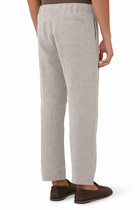 Drawstring Linen Trousers