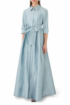 Trench Gown:Silver:10