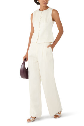 Jax Tailored Crepe Trousers 