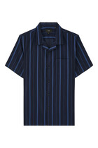 Deck Stripe Cotton Cabana Shirt