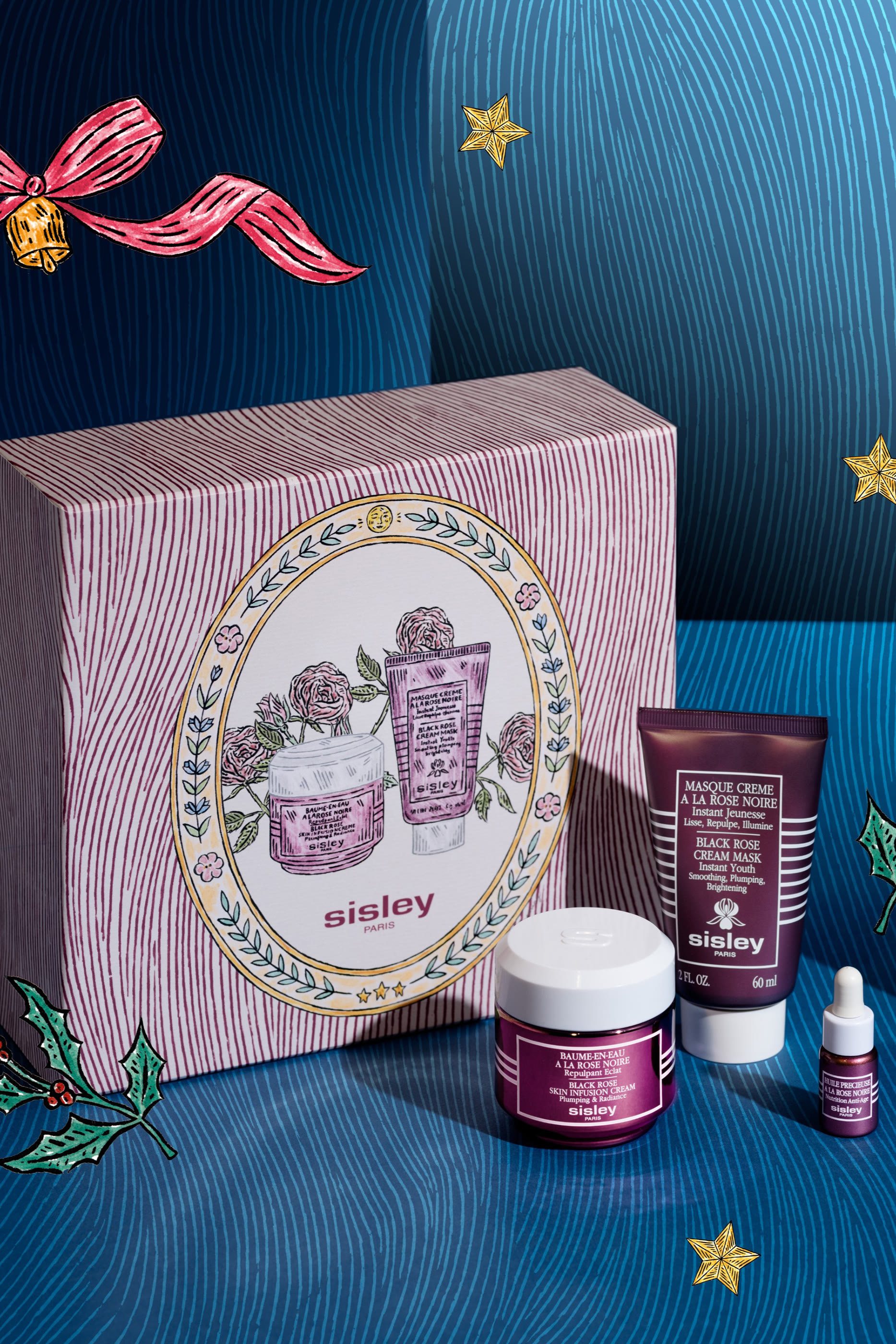 مجموعة ثنائية سبلايم بالورد الأسود لبشرة ممتلئة