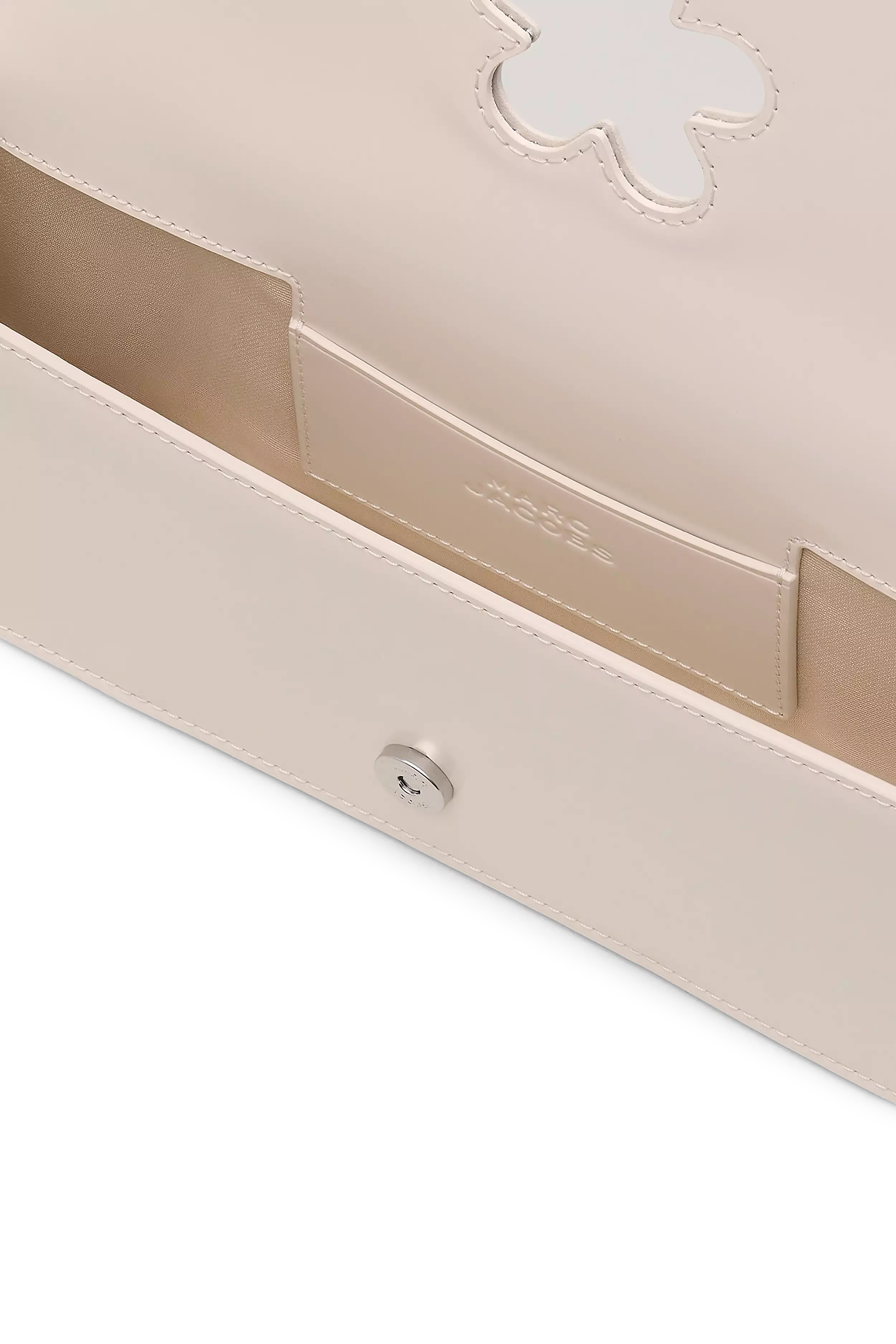 حقيبة كتف غلام خامة لامعة