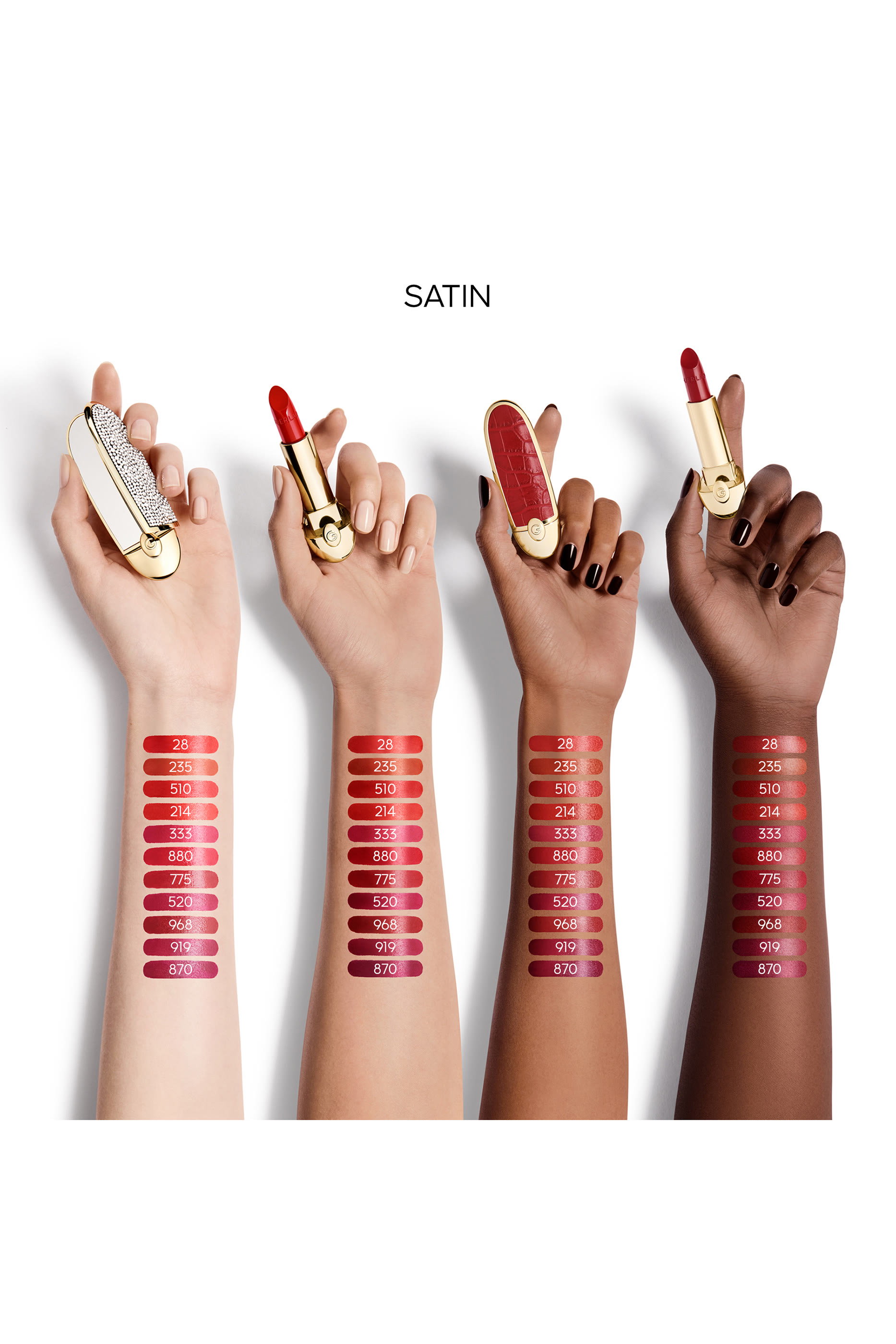 عبوة إعادة ملء أحمر شفاه روج جي لامع