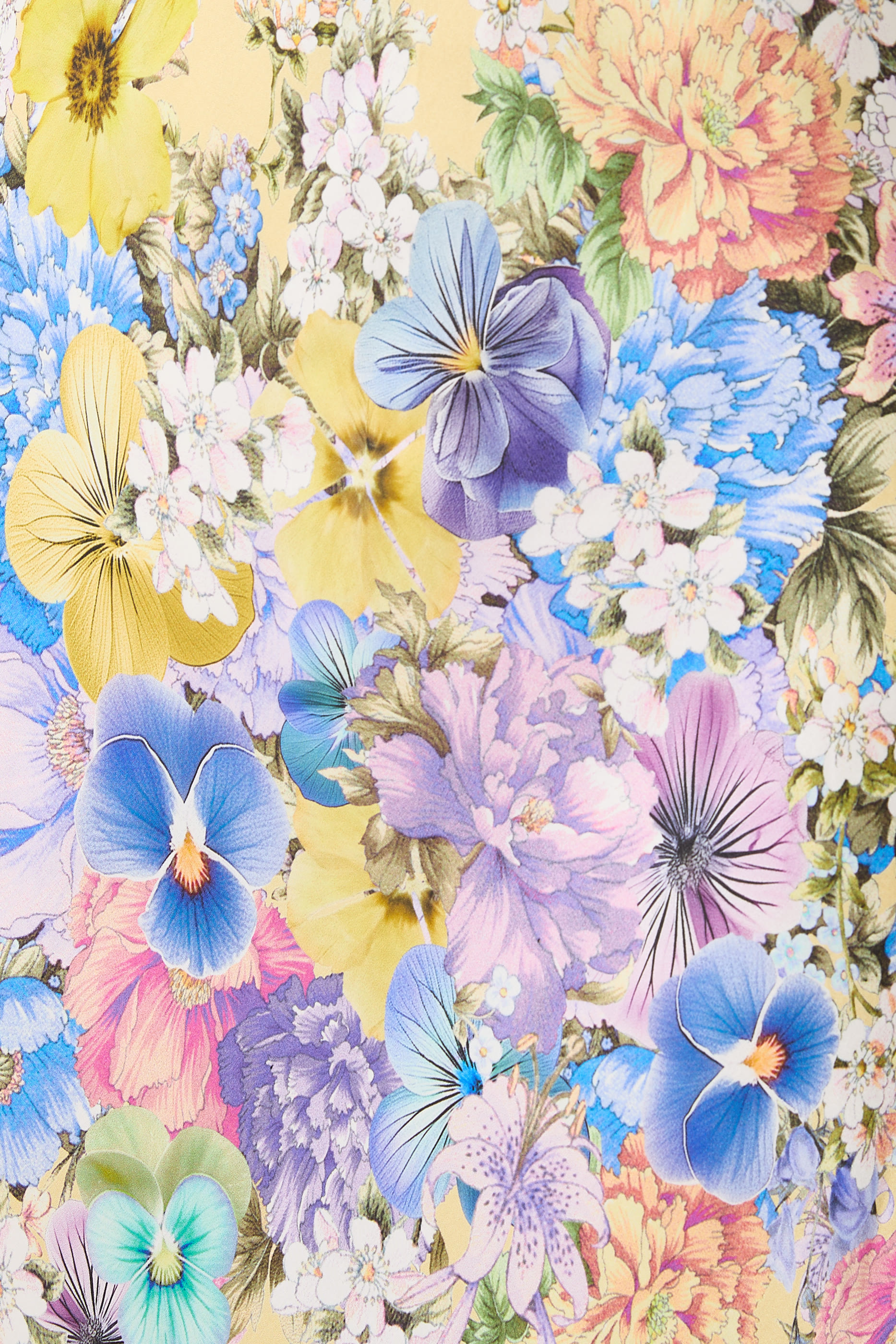 فستان سهل الارتداء بقصة مائلة بياقة V وكشكش في الخلف