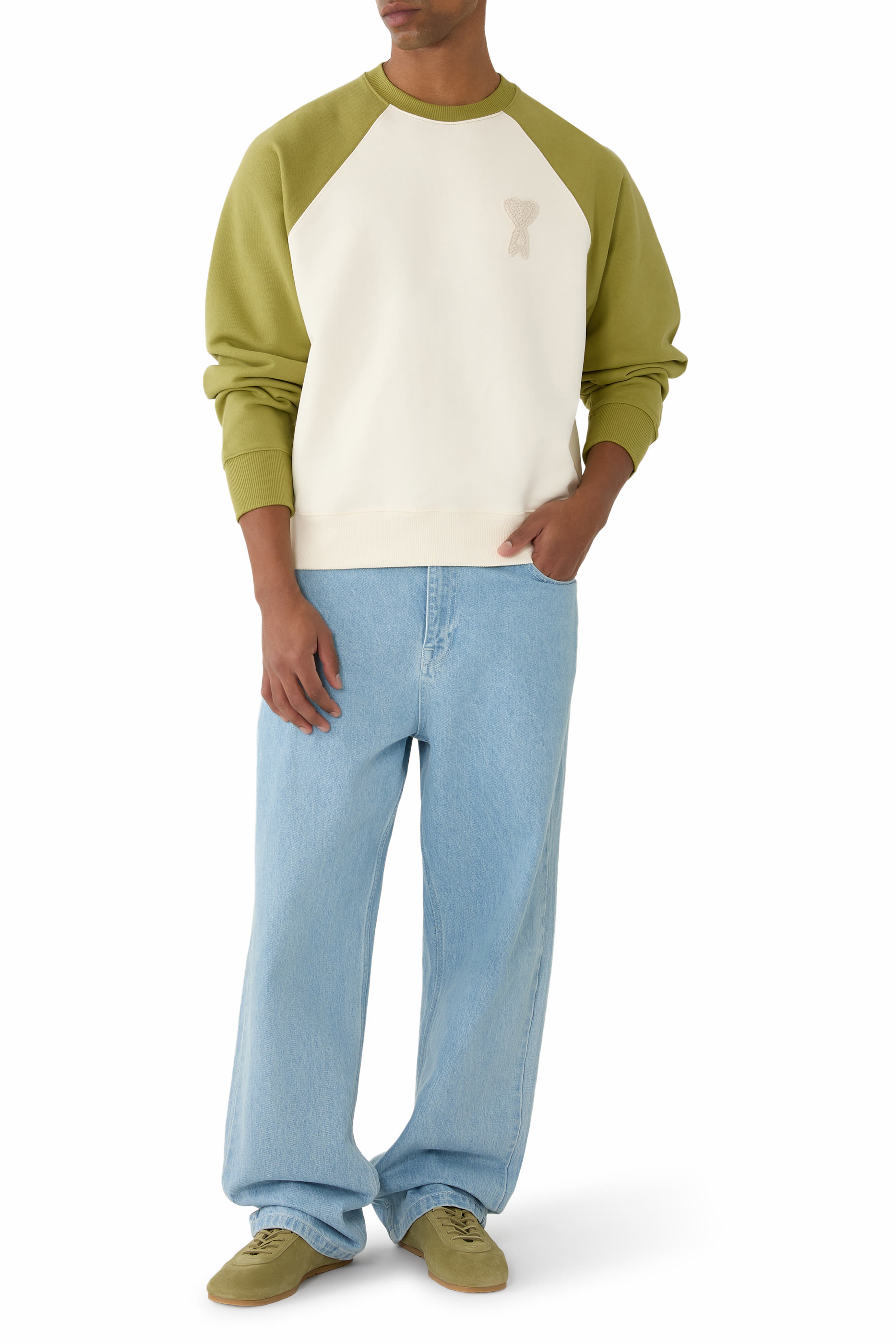 سويت شيرت امي دو كور قطن منسوج