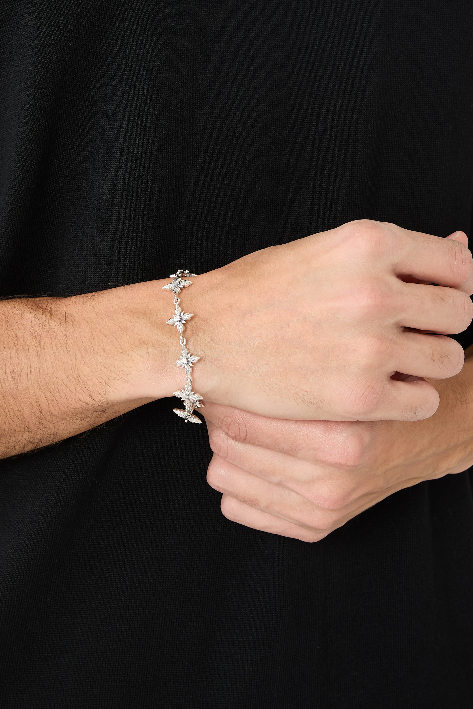 سوار ستيلا فينتس مرصع بكريستال فضة إسترلينية