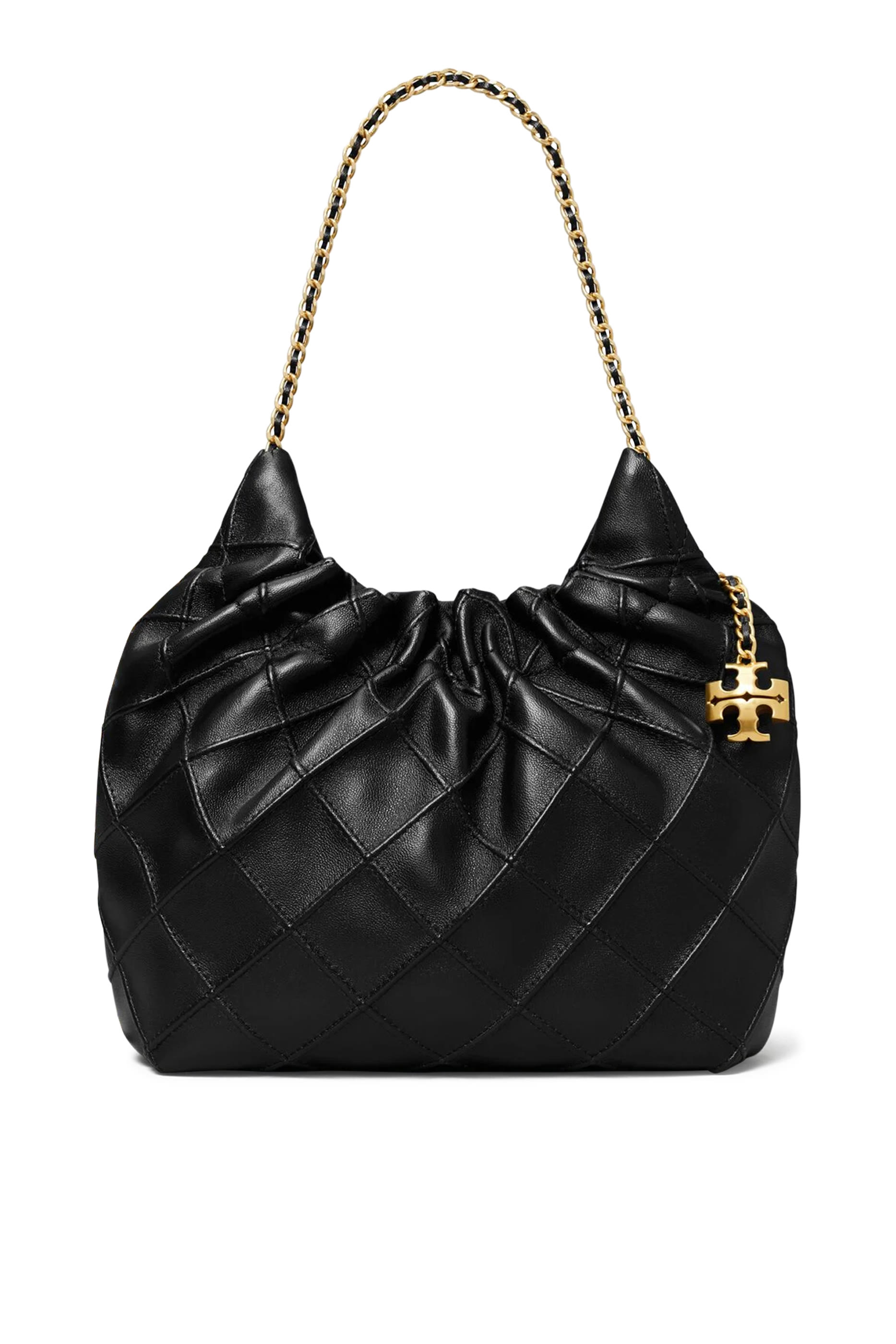 حقيبة هوبو فليمينغ صغيرة جلد ناعم