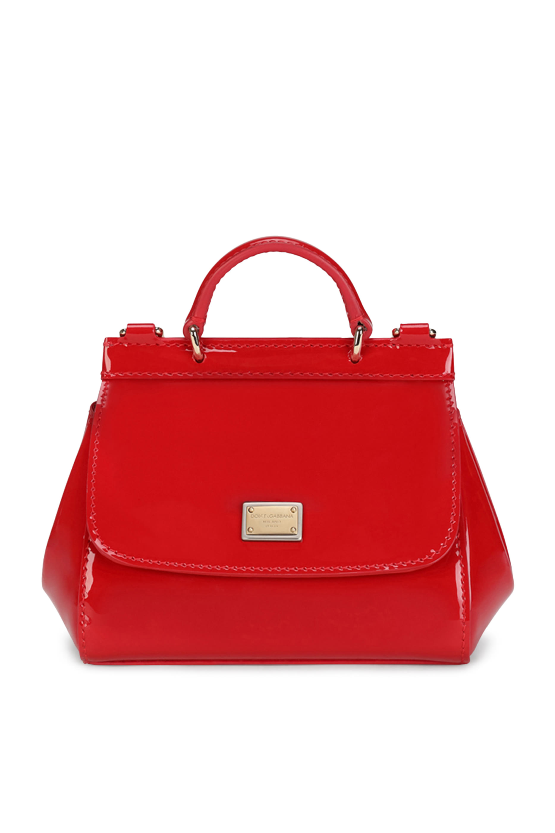 حقيبة سيسلي صغيرة جلد لامع للأطفال