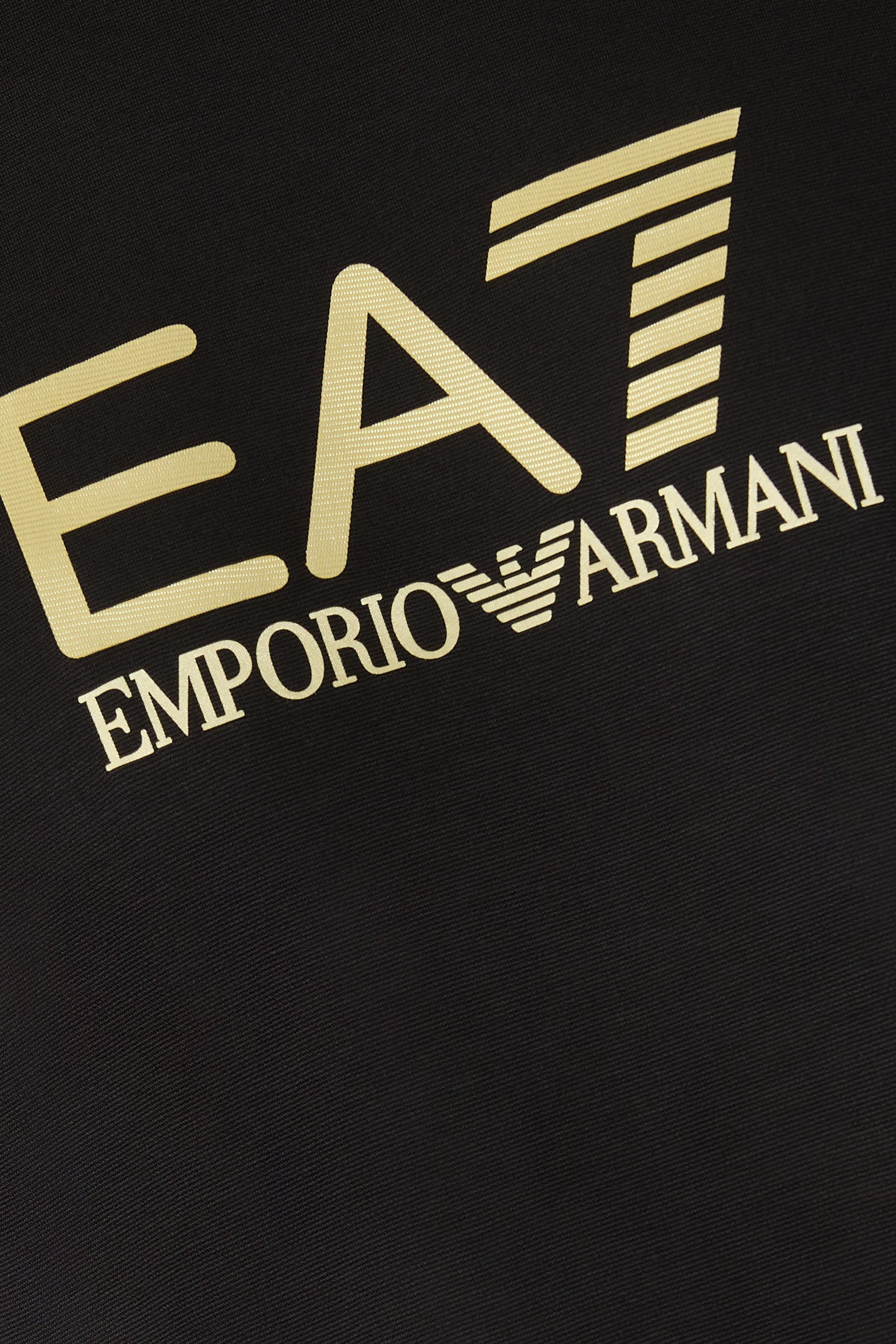 تيشيرت غولد ليبل بياقة ضيقة مزيج فيسكوز