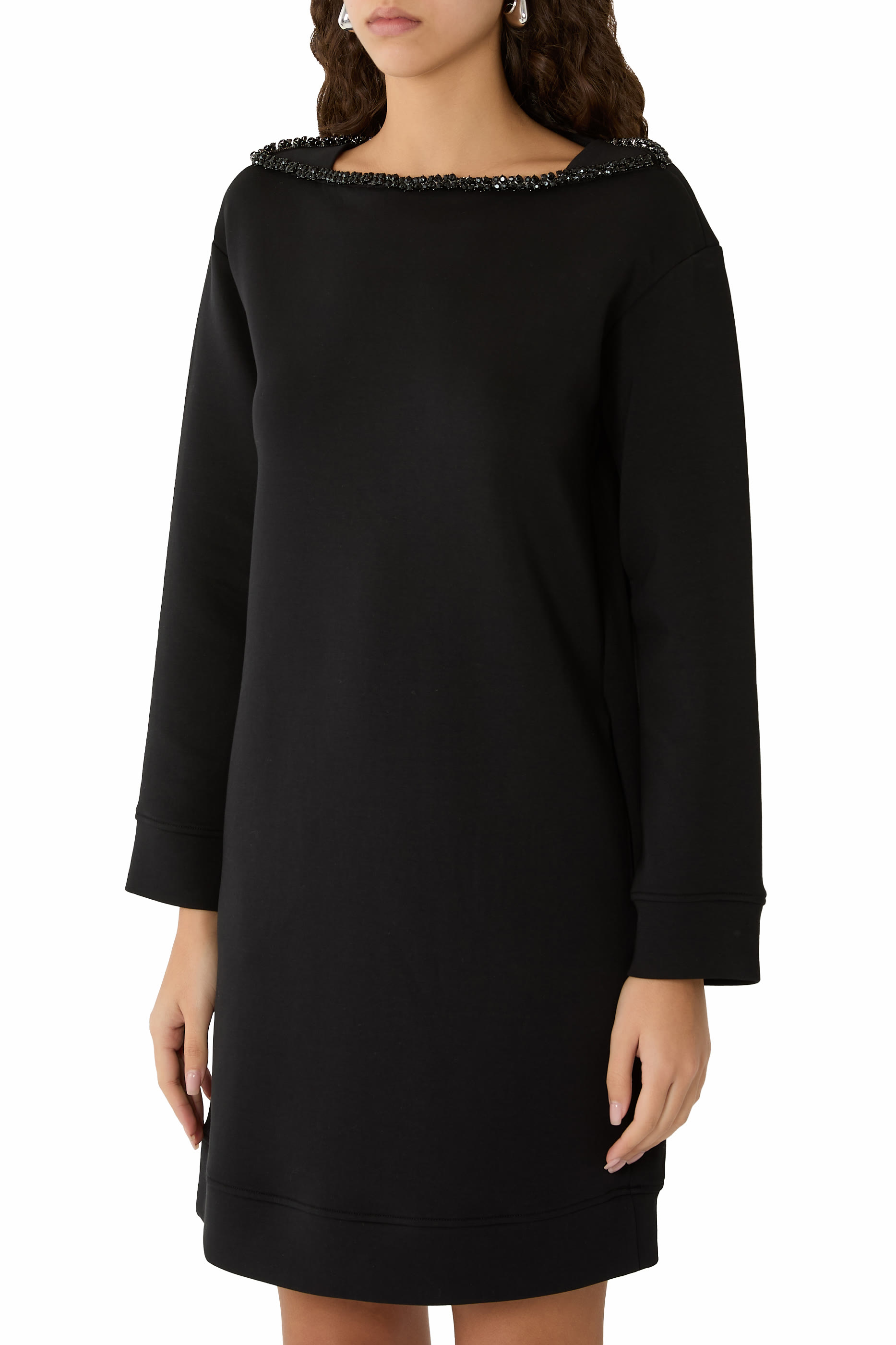 فستان أي اس في جيرسيه مزدوج