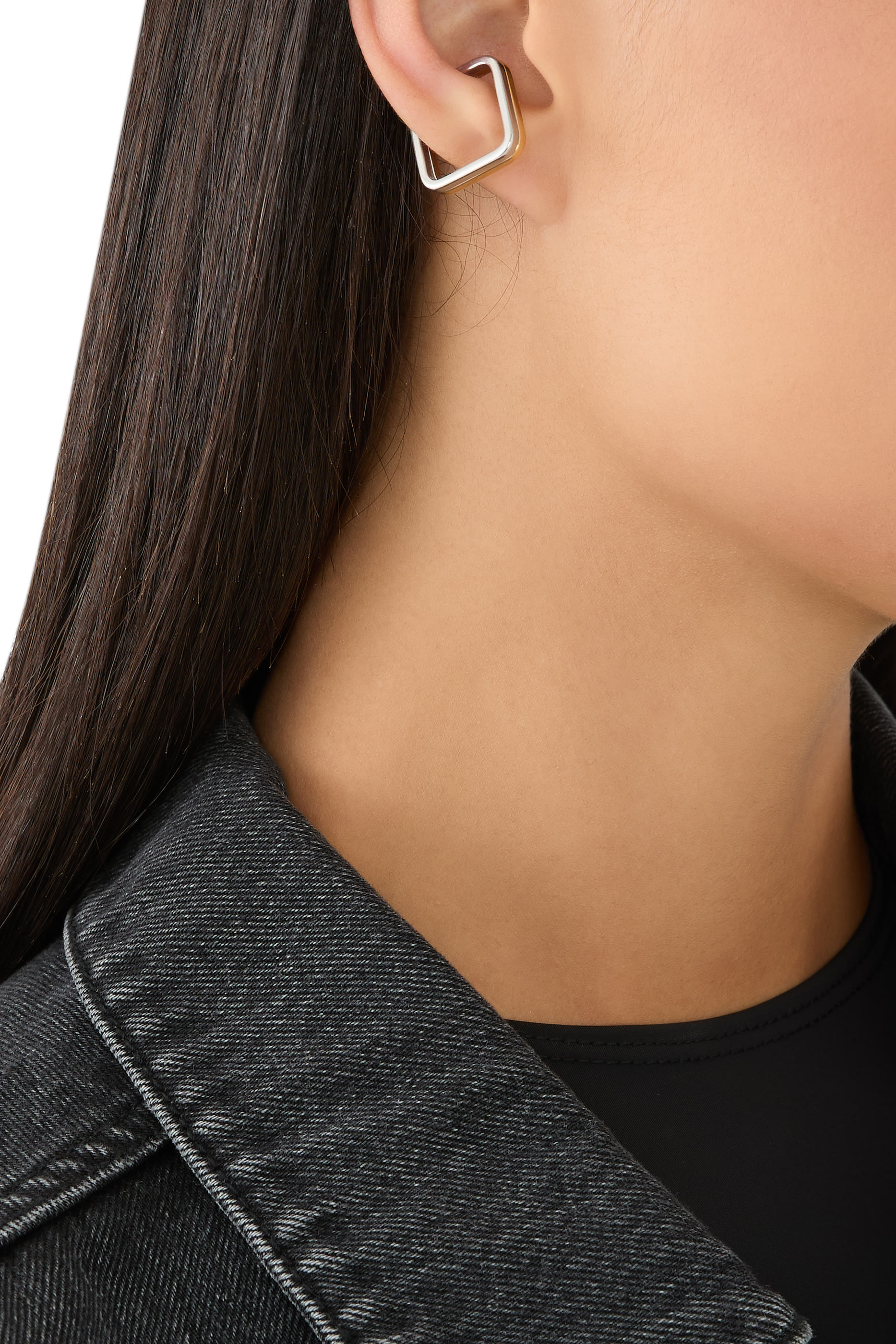 قرط آشلي مفتوح بلونين