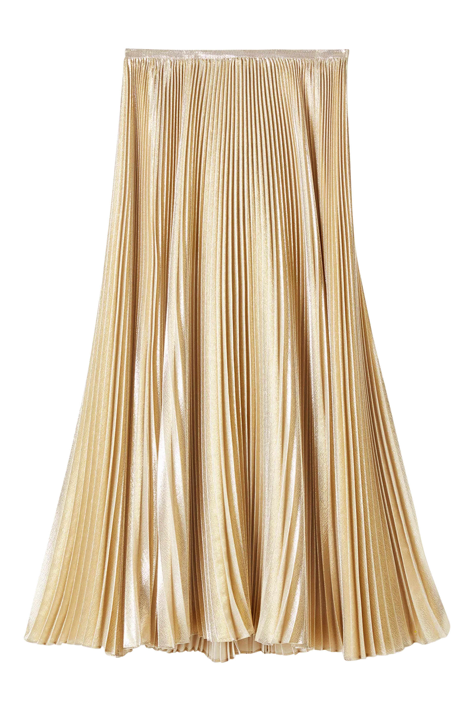 تنورة إيساي حرير لامع