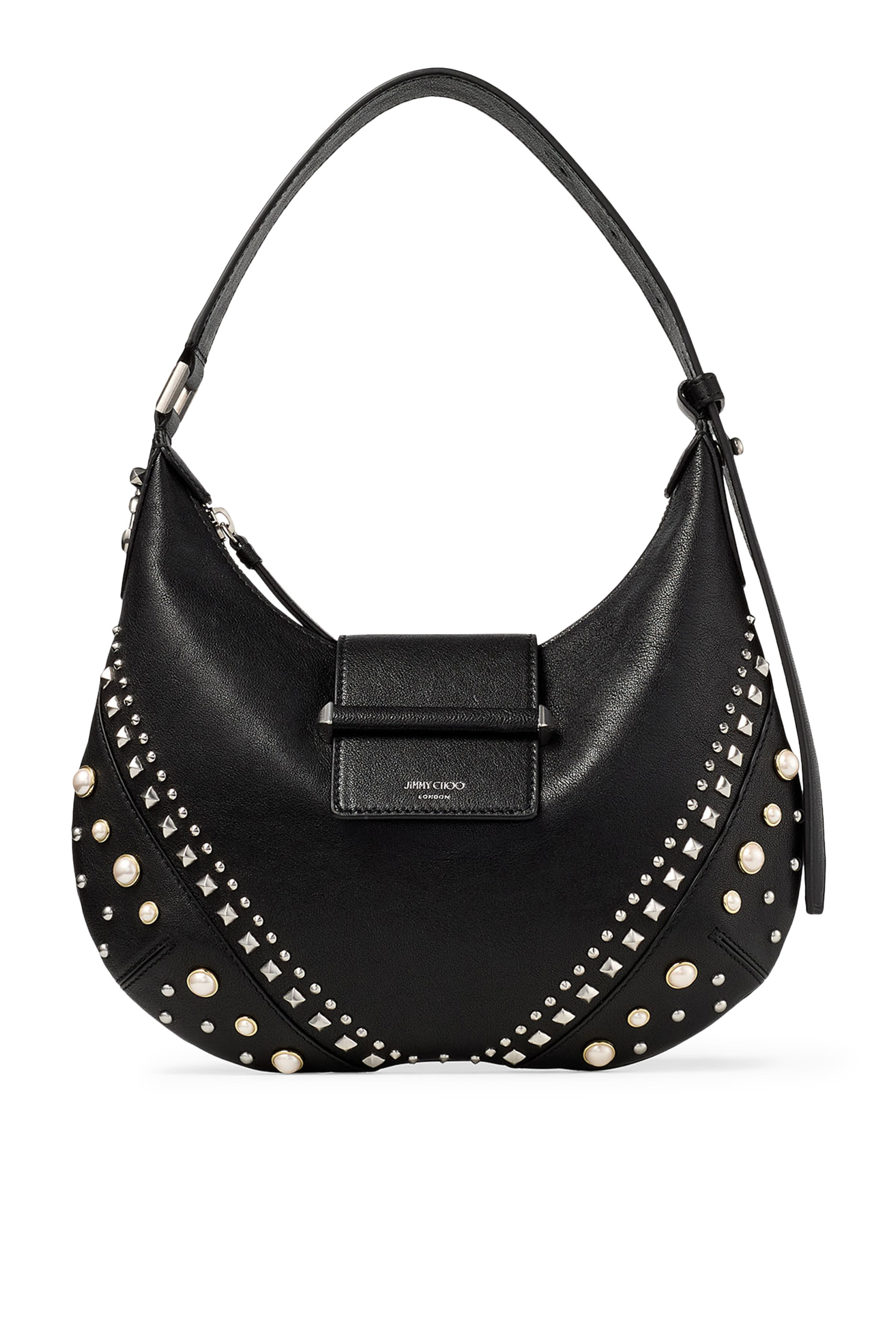 حقيبة هوبو بحلية بتصميم قضيب