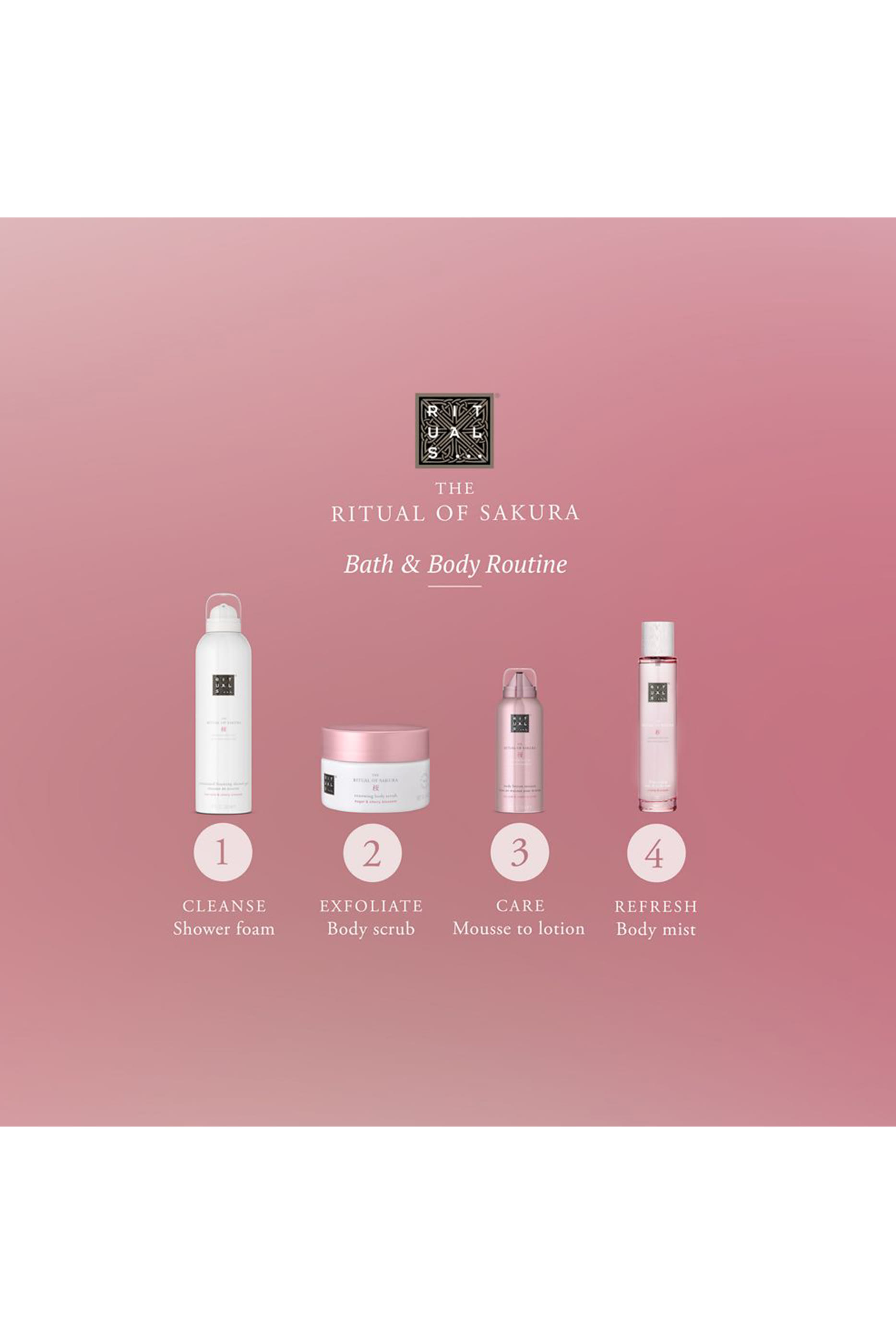 لوشن الجسم موس ذا ريتوال اوف ساكورا