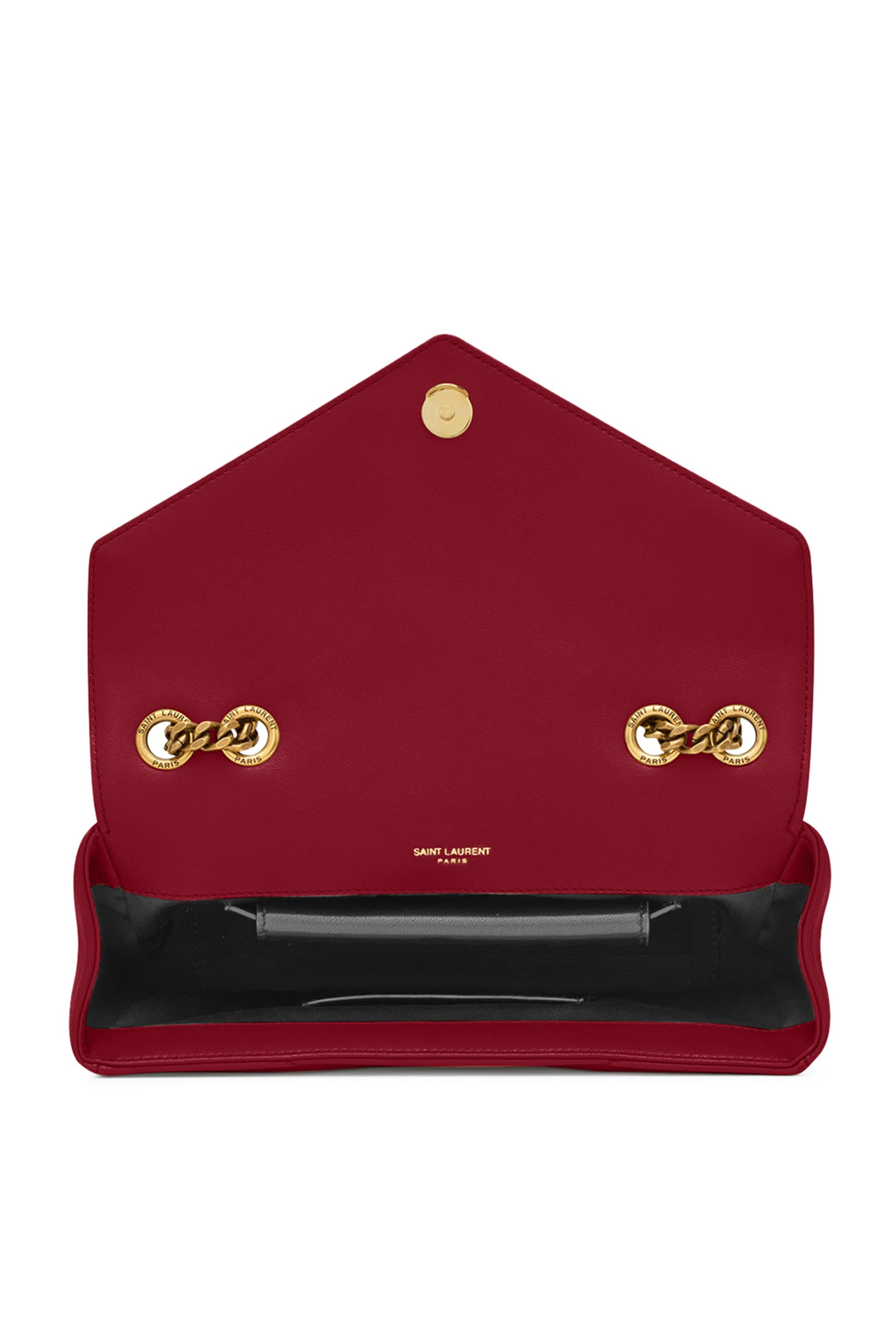 حقيبة يد لولو صغيرة جلد حمل مبطن