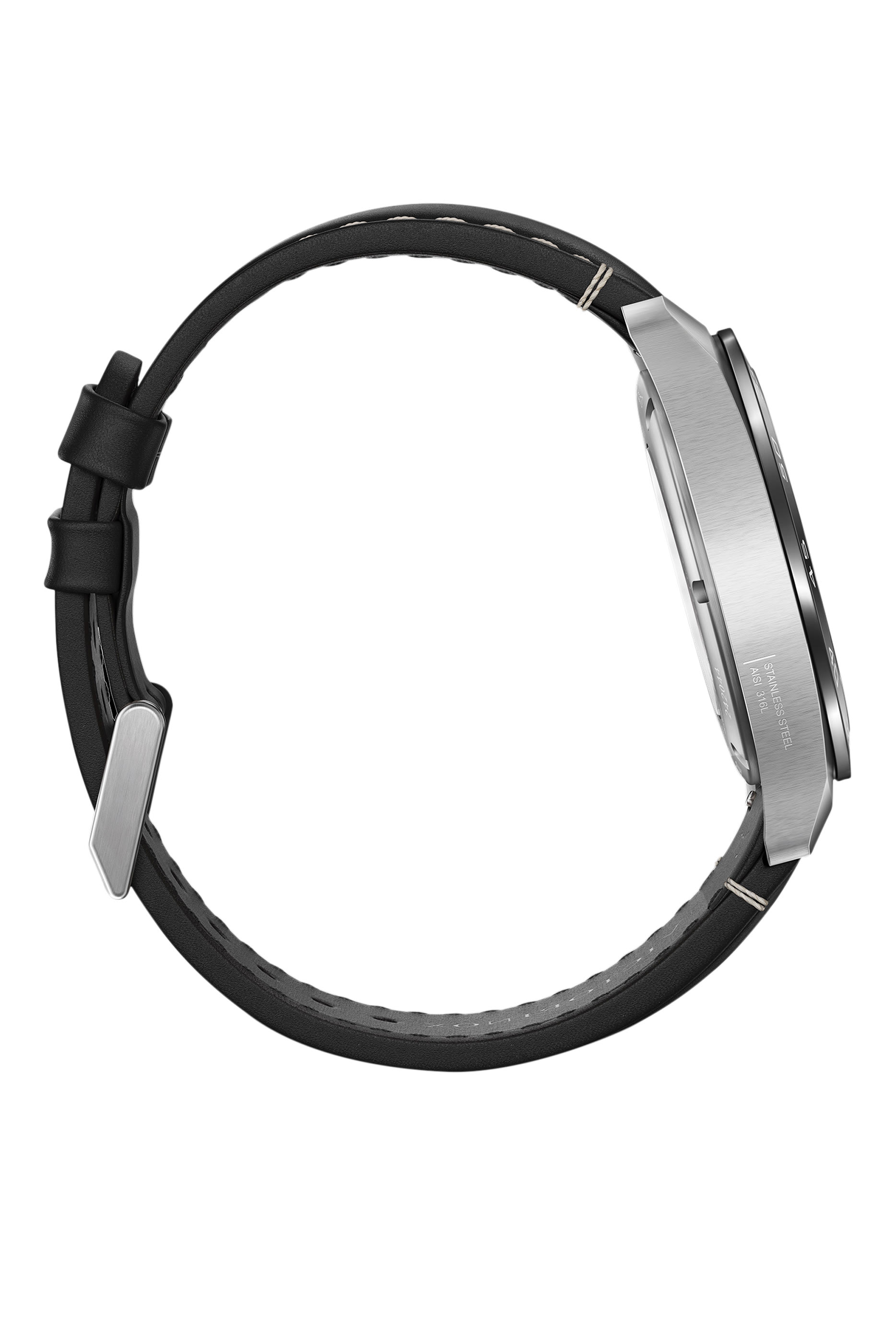 ساعة كرونوغراف سويس ارمي، ستانلس ستيل وجلد