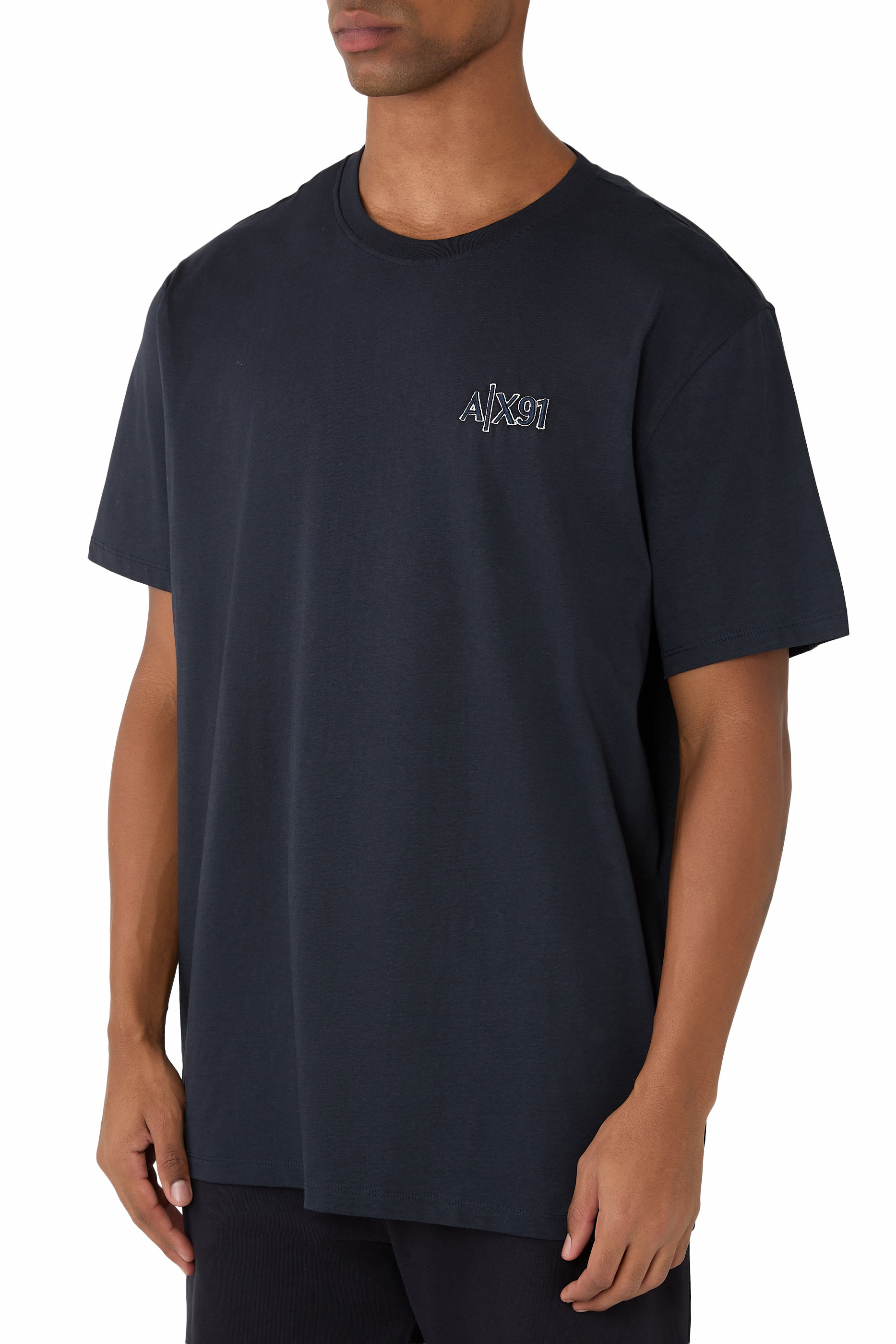 تيشيرت ايه اس في بشعار الماركة