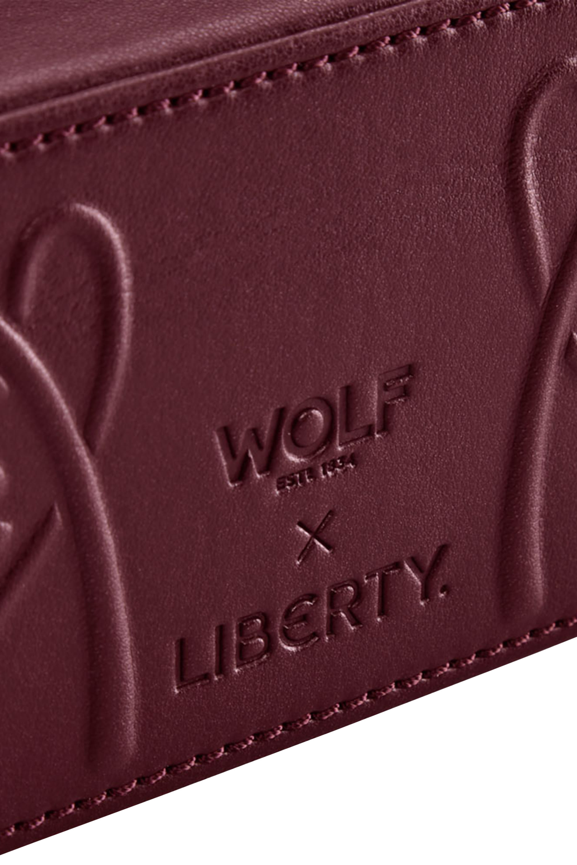 حقيبة مجوهرات ليبرتي للسفر بسحاب، متوسطة