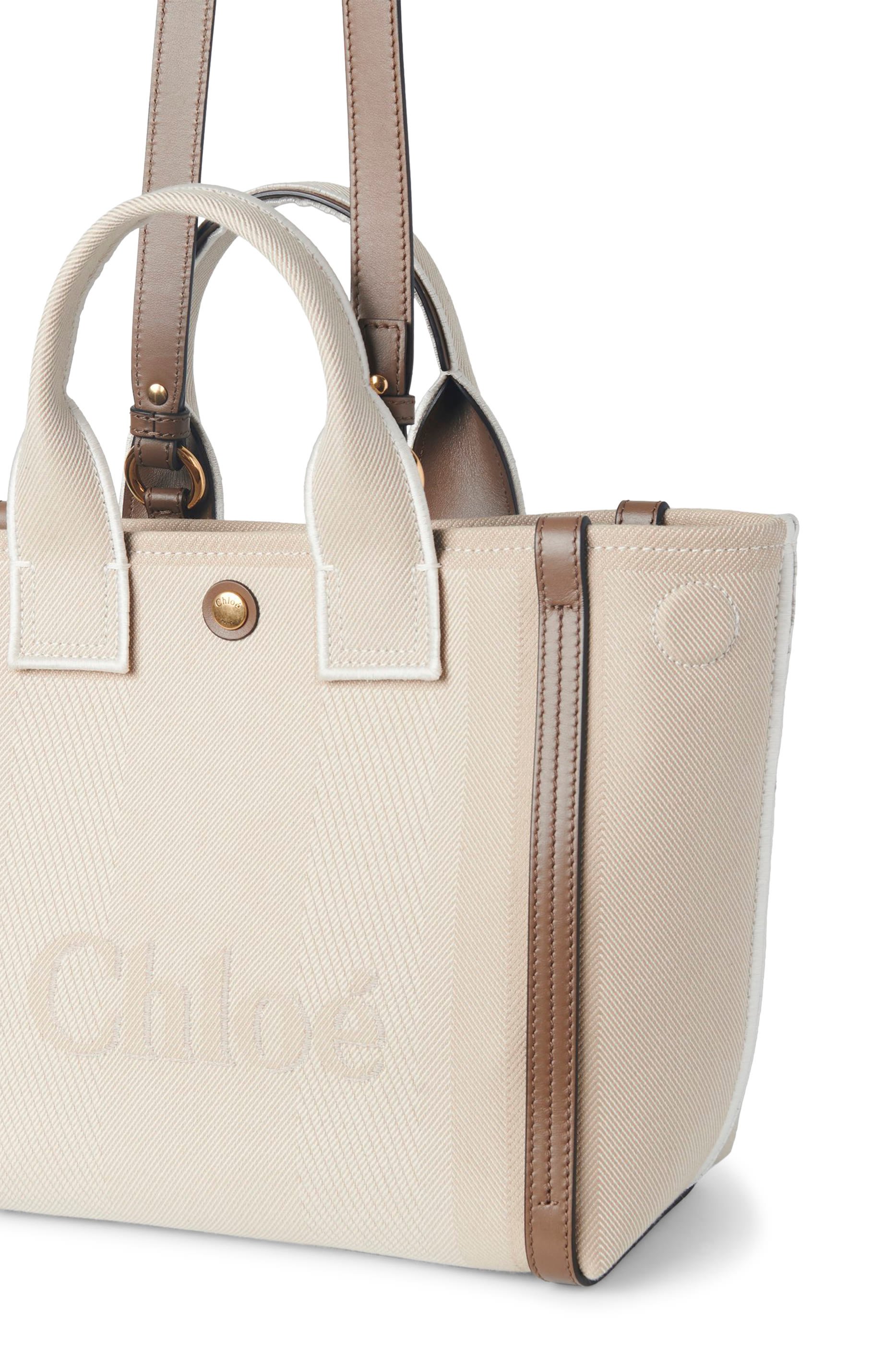 حقيبة يد كاري صغيرة قماش قنب