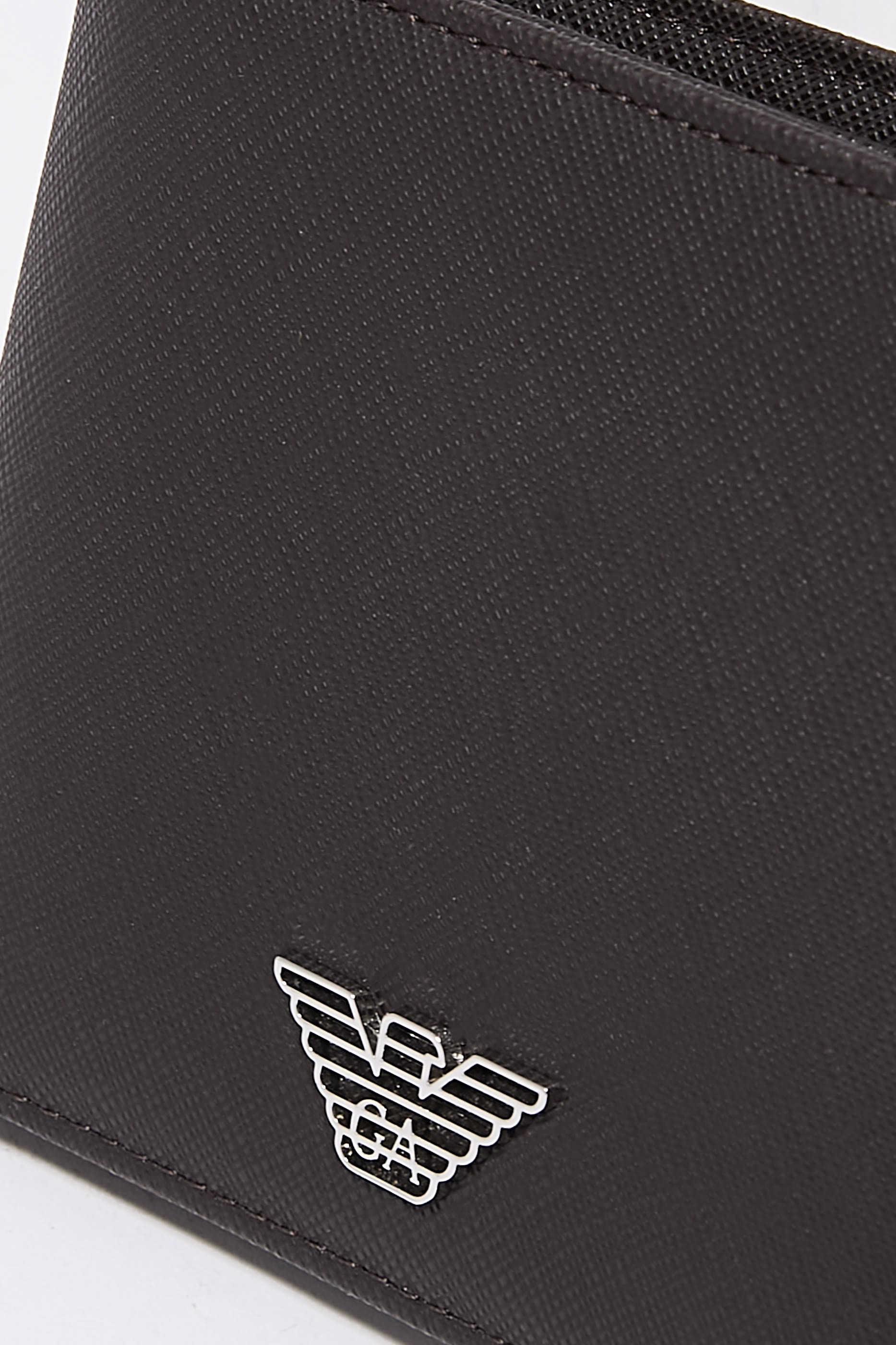 محفظة بتصميم ثنائي الطي بشعار الماركة سافيانو