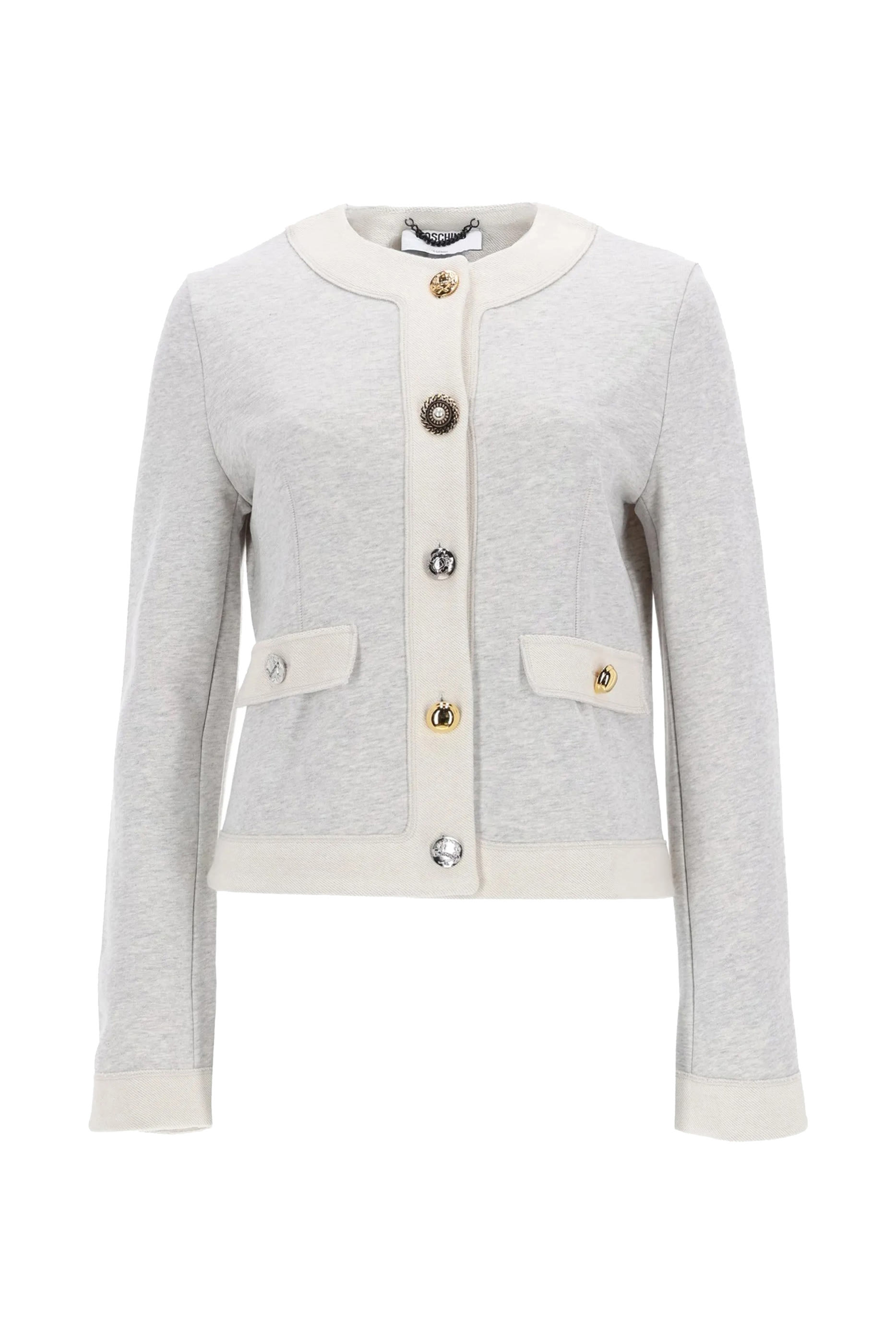 كارديغان منسوج قطن عضوي