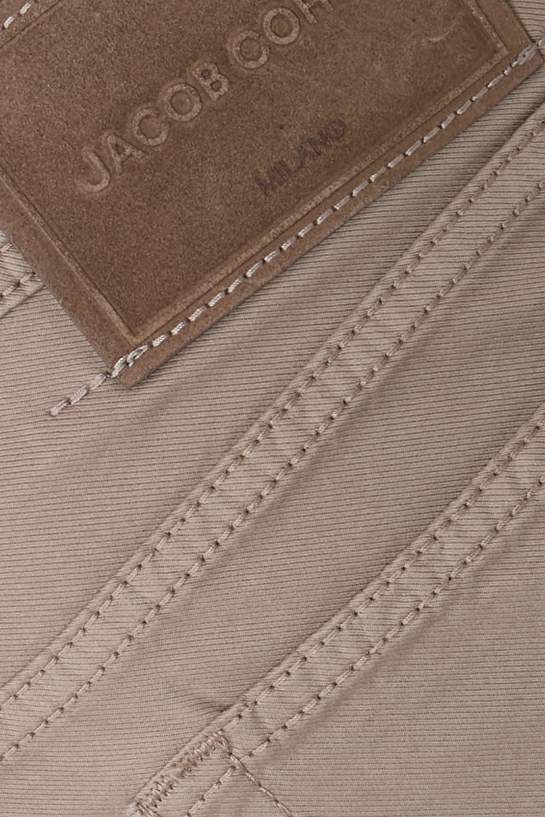 بنطال بارد بقصة ضيقة عادية وخمس جيوب