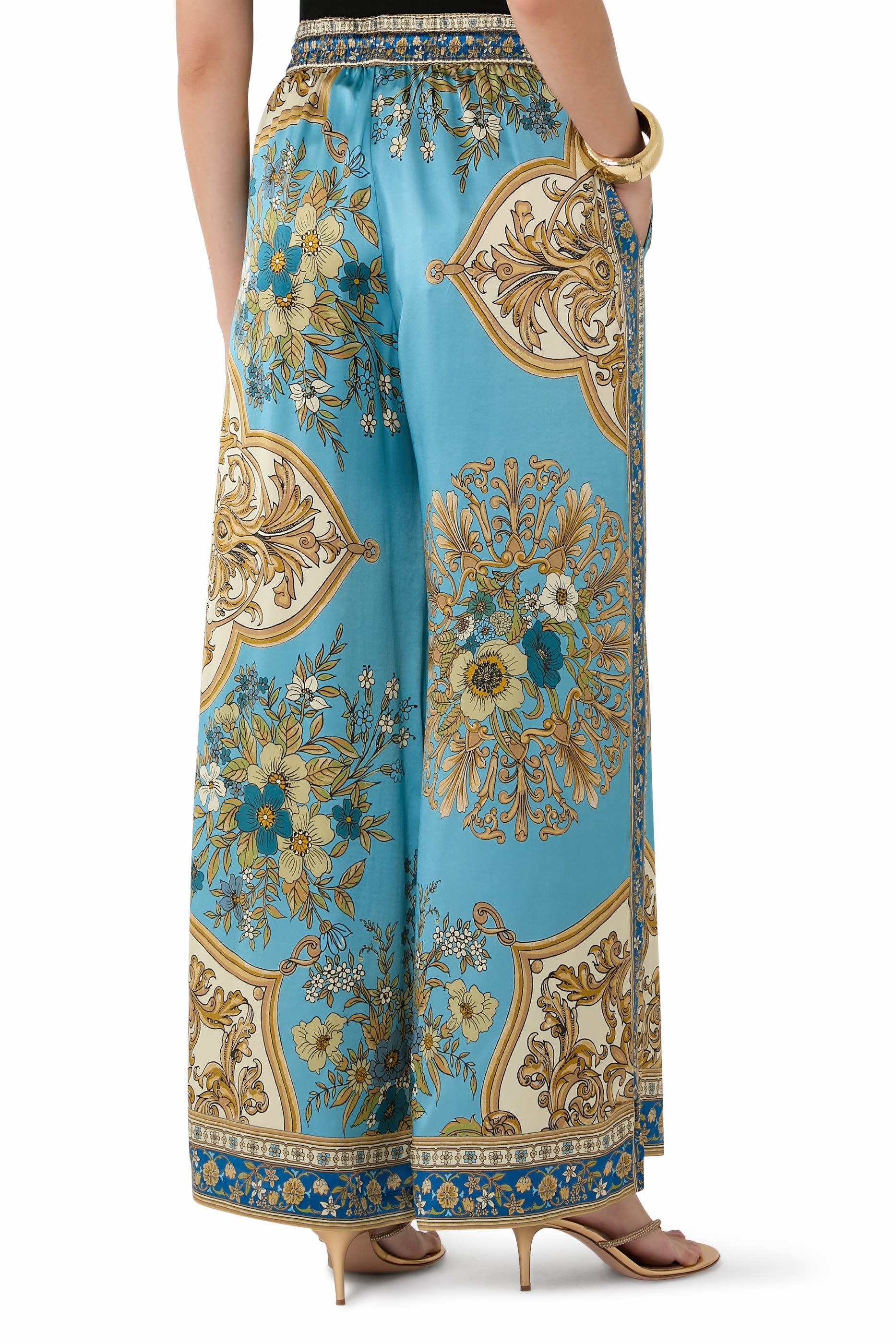 بنطال كاسي حرير