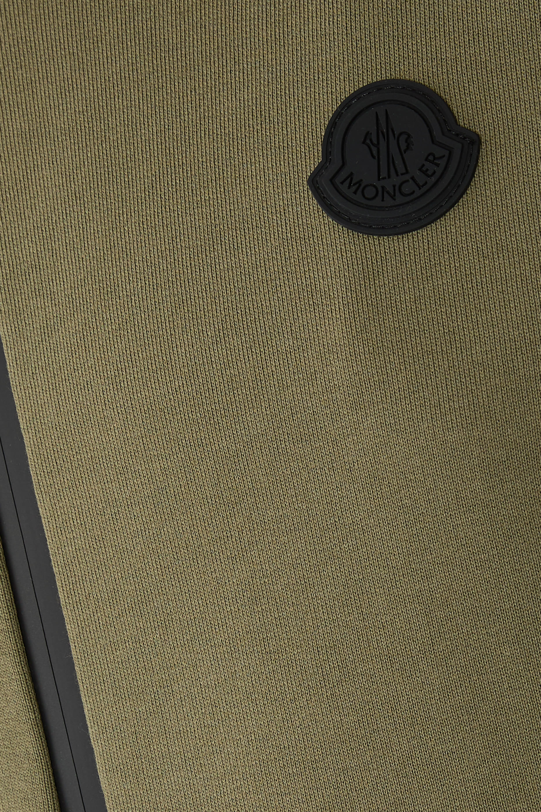 Logo Cotton Zip-Up Sweatshirt