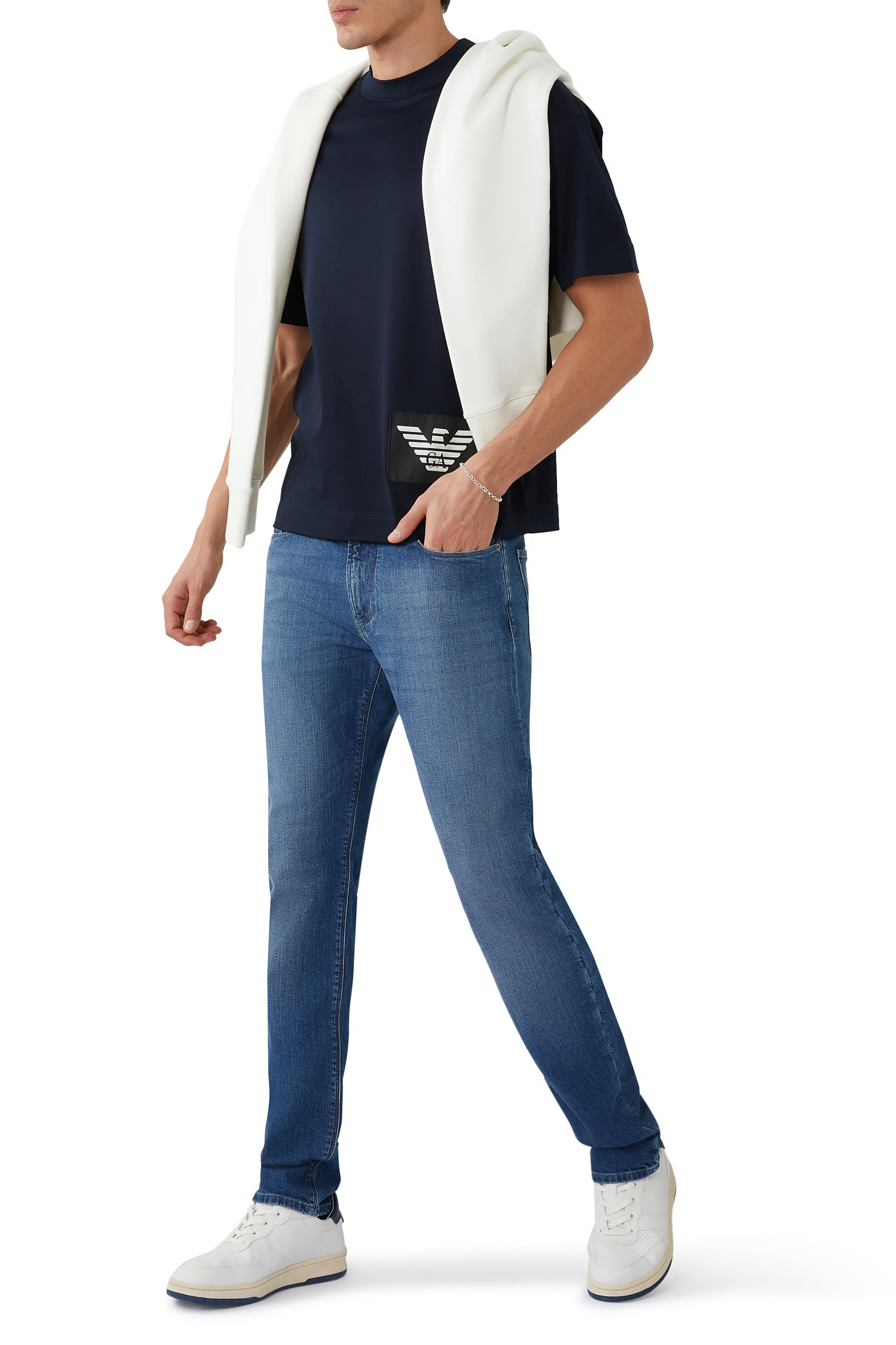 بنطال جينز جي 06 بقصة ضيقة