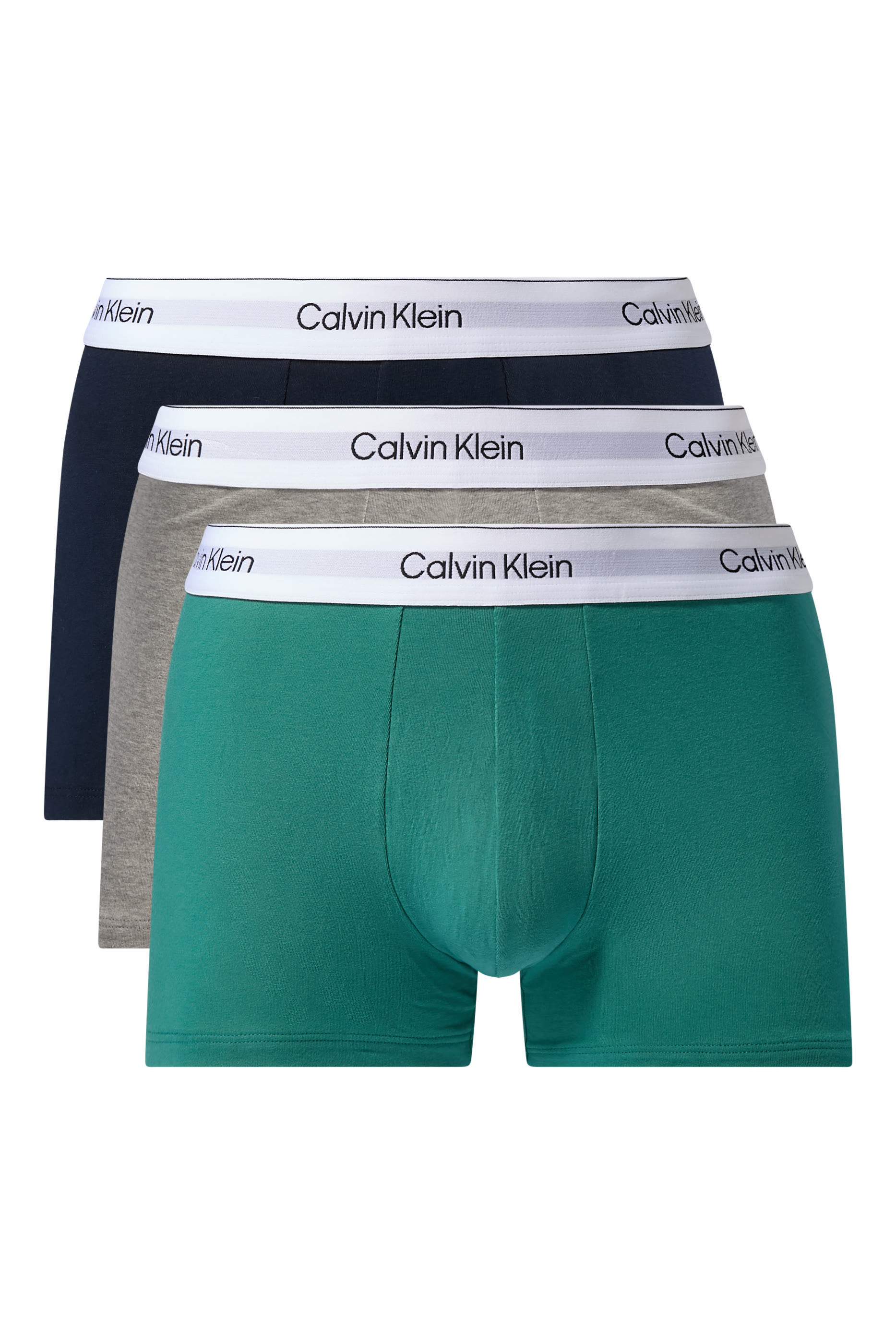 طقم بوكسر بشعار الماركة، 3 قطع