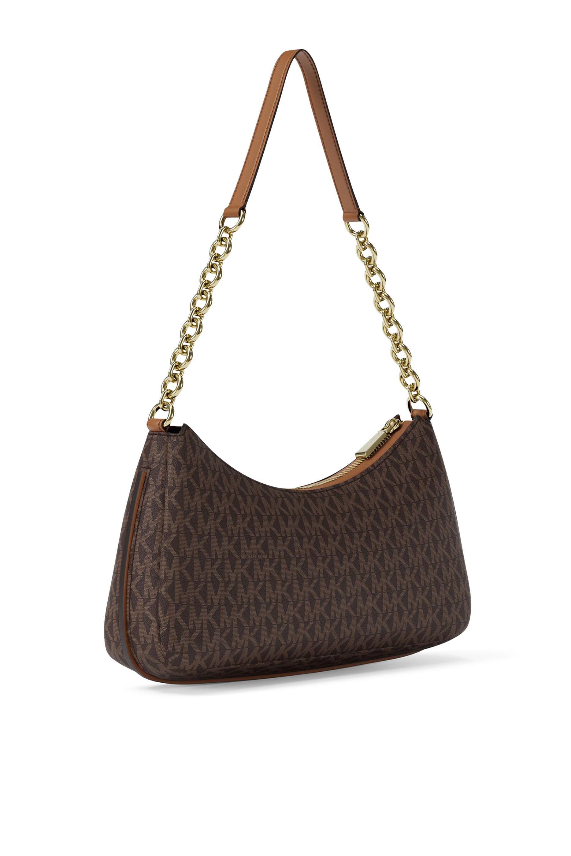 حقيبة بوشيت نوليتا متوسطة بسلسلة وحلية شعار الماركة