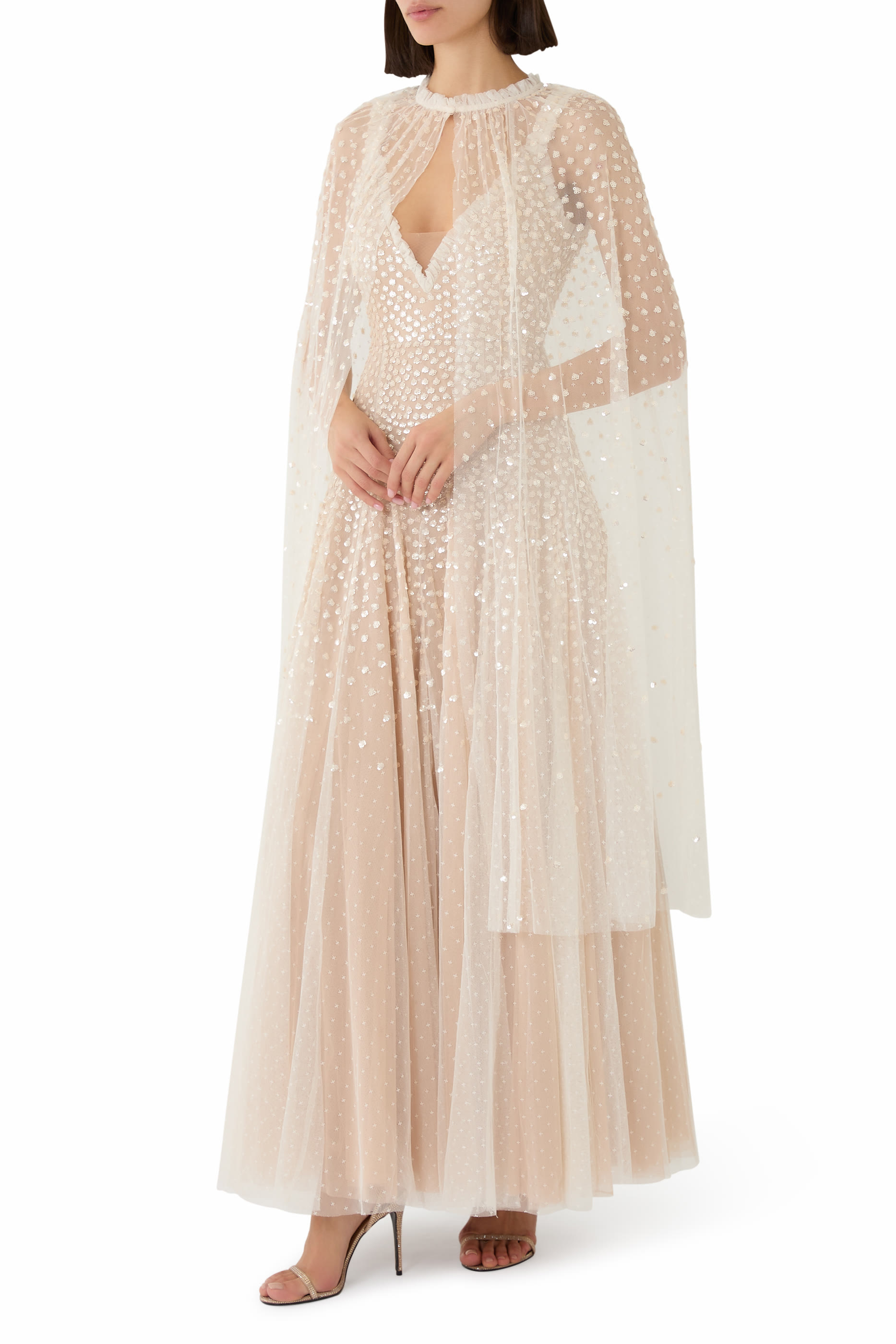 كاب  كاسكيد ميداكسي مفتوح مزين بترتر