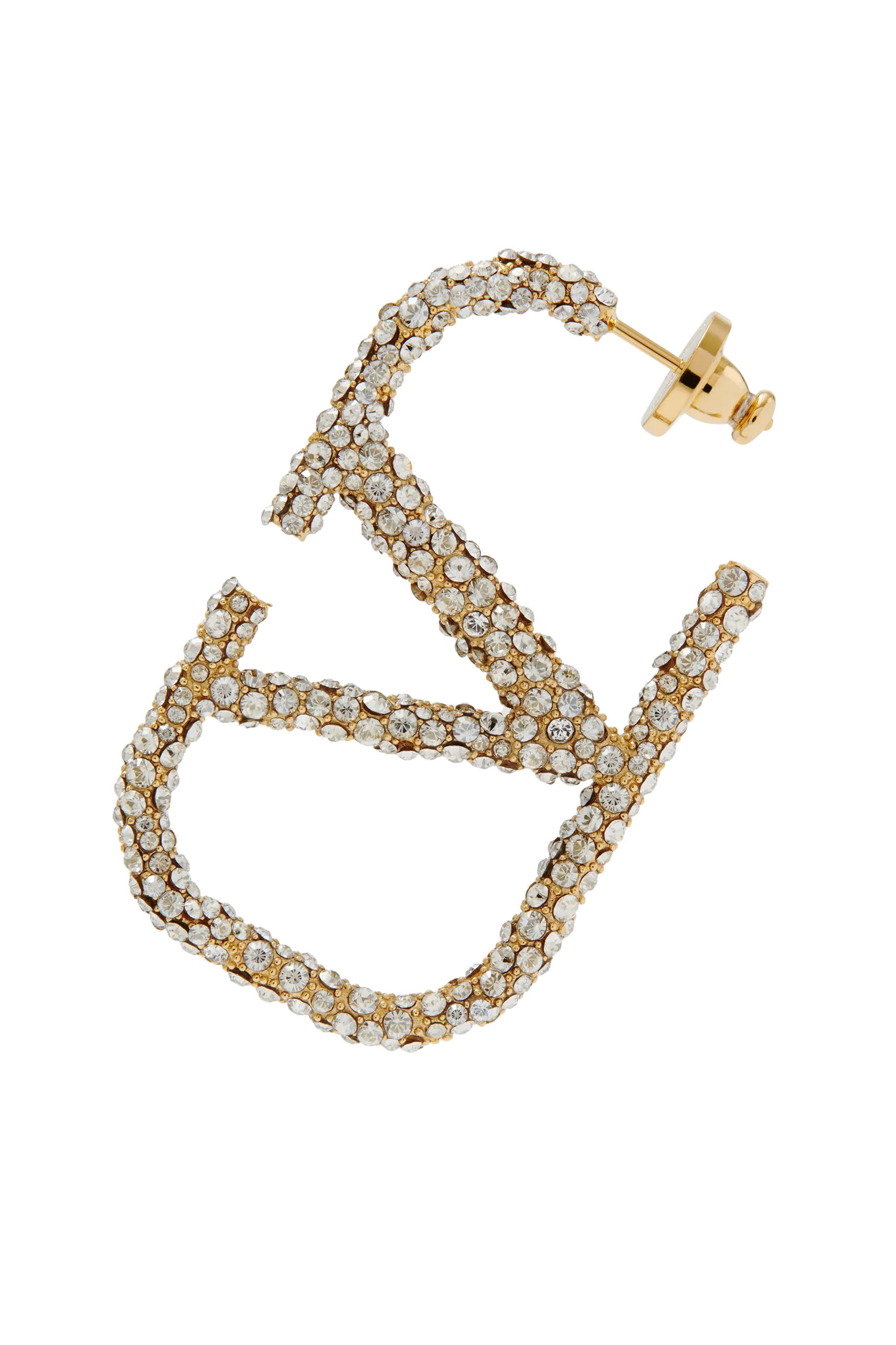 أقراط فالنتينو غارافاني بشعار الماركة