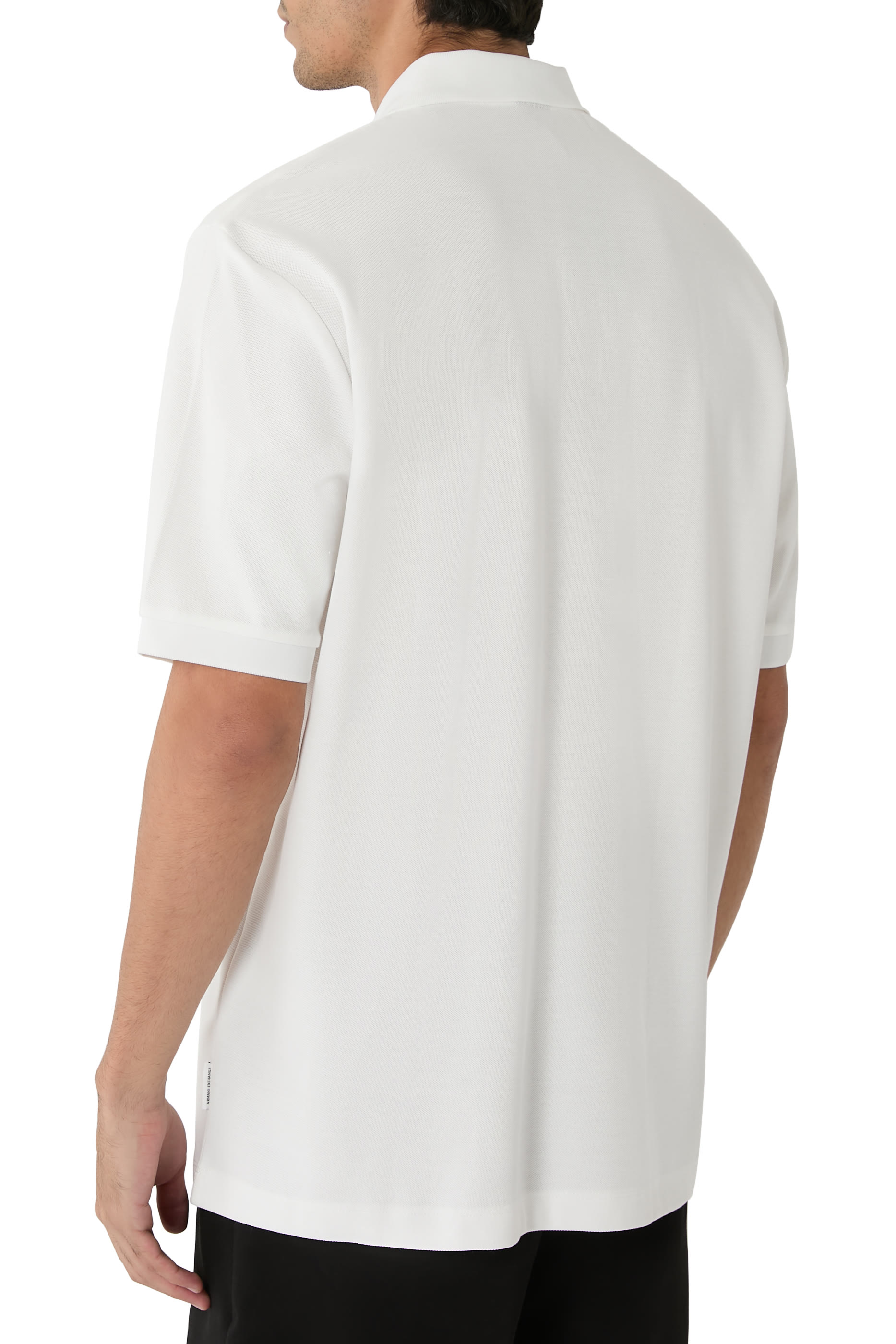 Logo Patch Polo Shirt