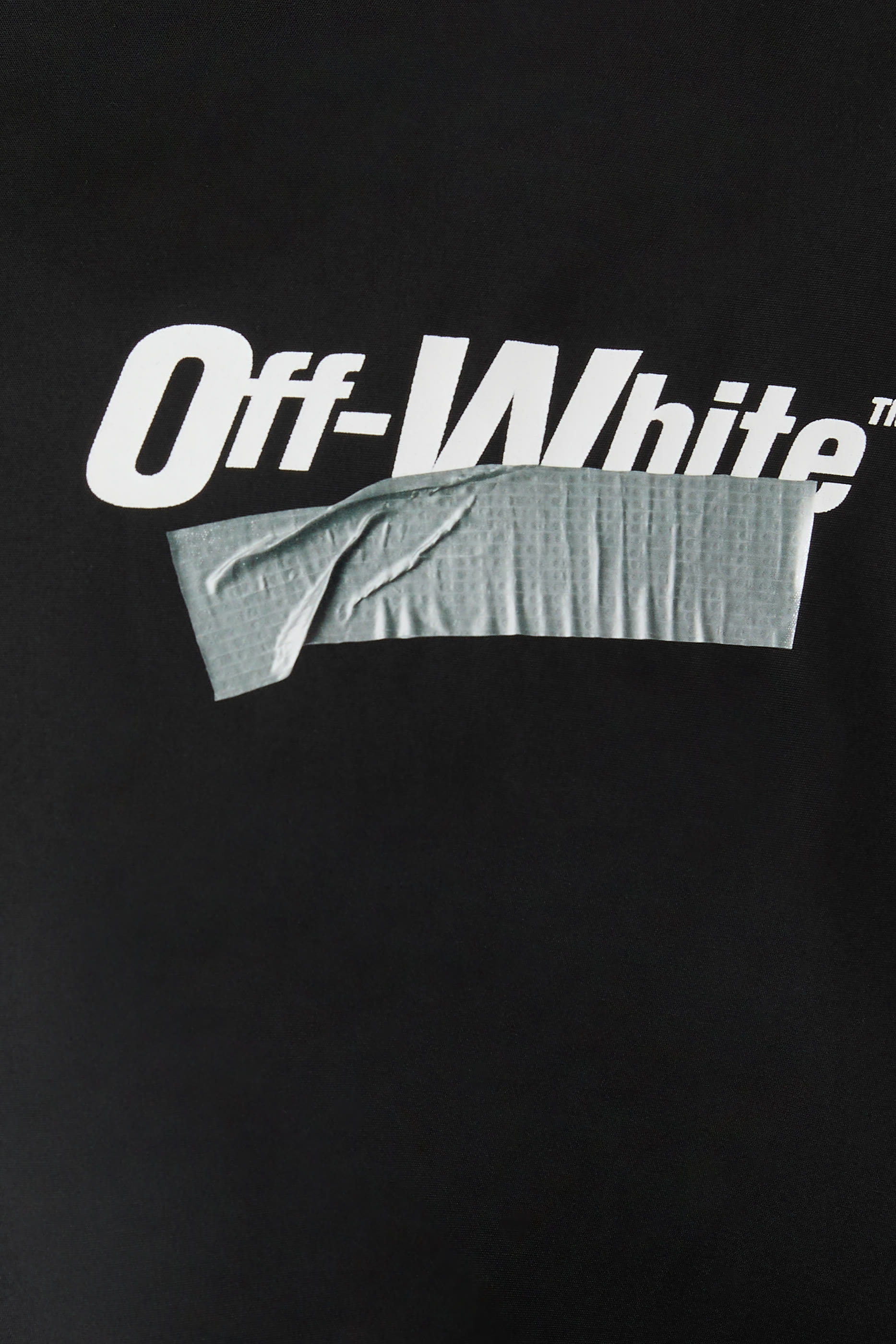 قميص بولينغ بملصق شعار الماركة بوبلين