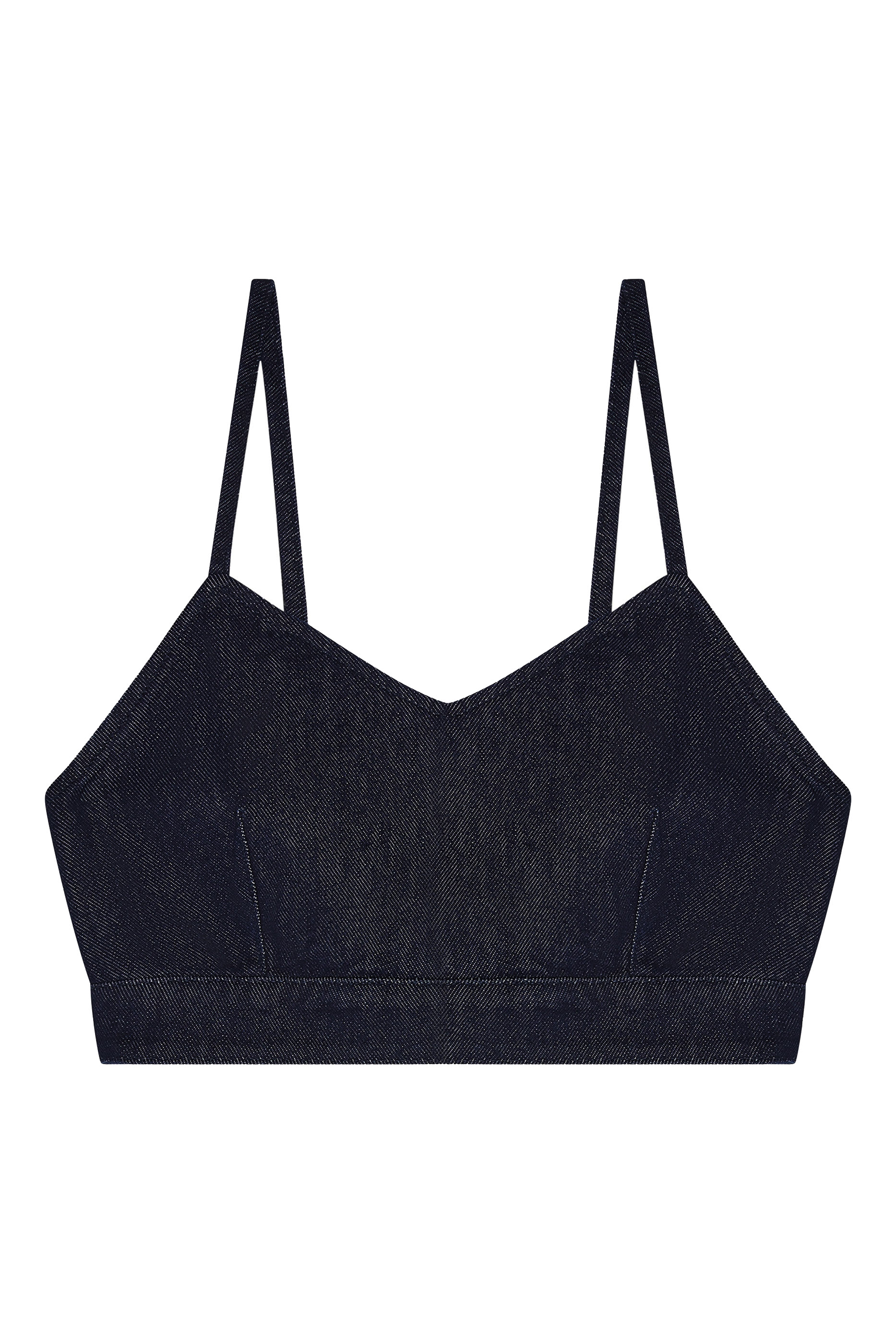 بلوزة بأزرار دنيم