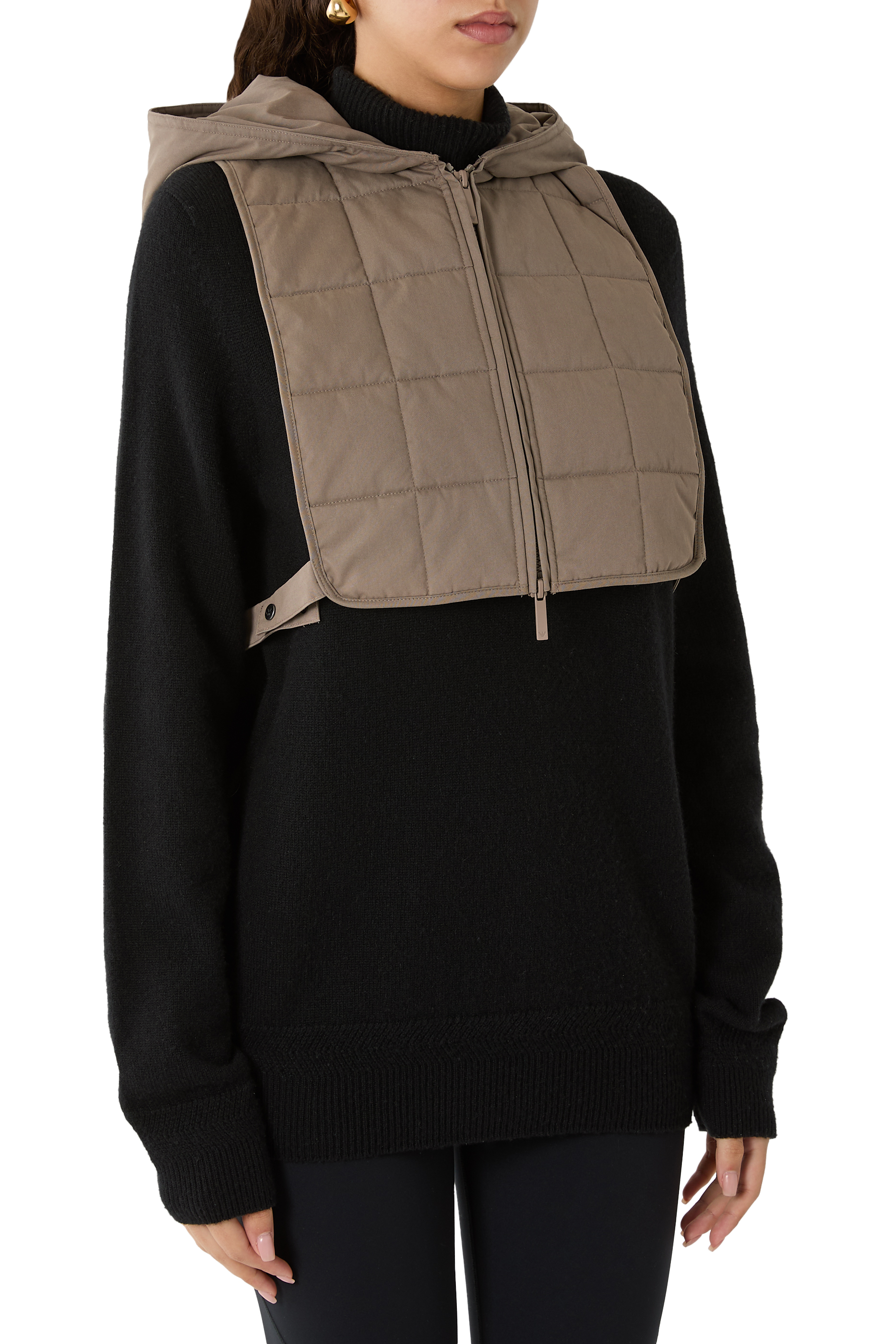 معطف ترانش 2 في 1 بتصميم مبطن