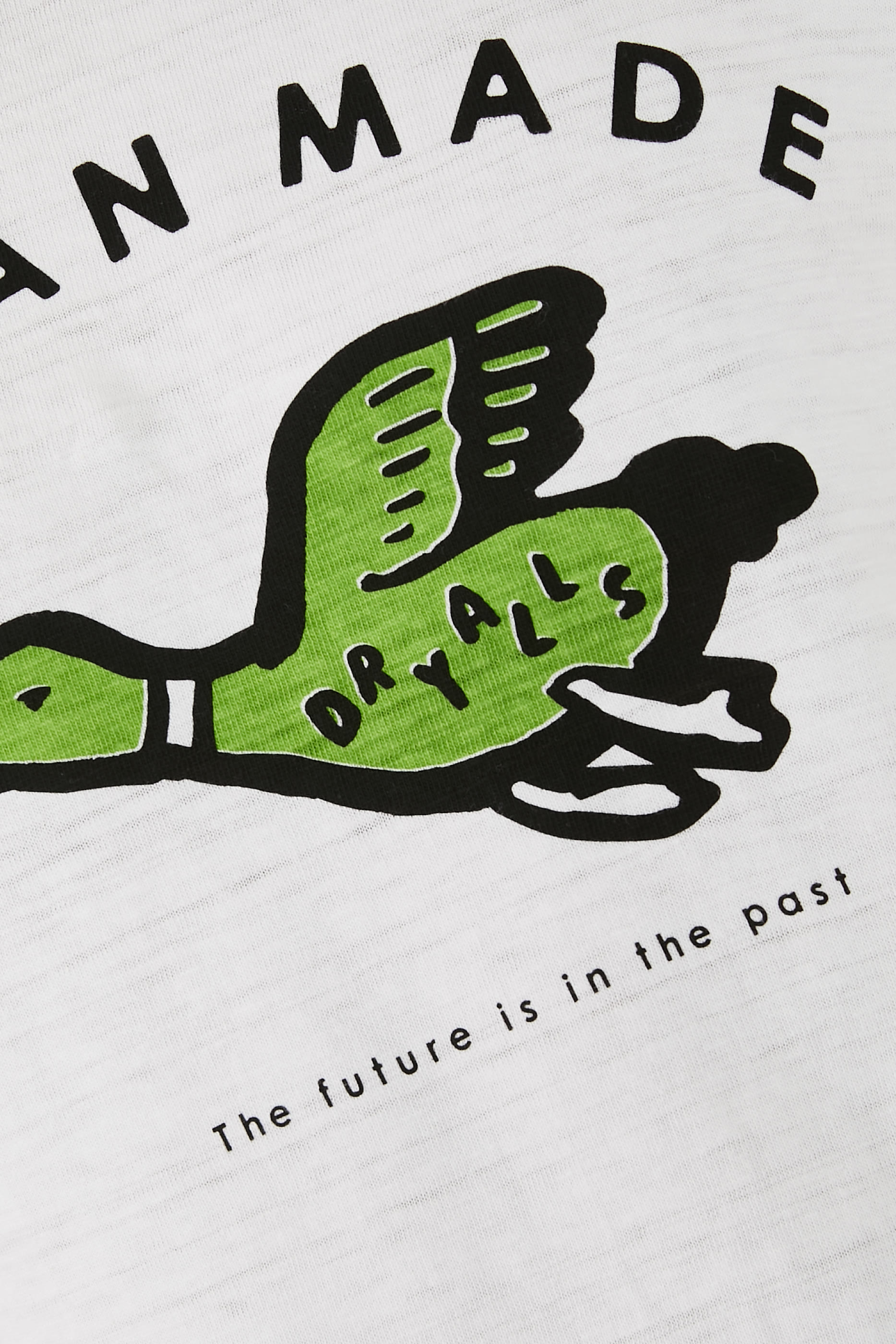 تيشيرت بطبعة بط طائر غرافيكية