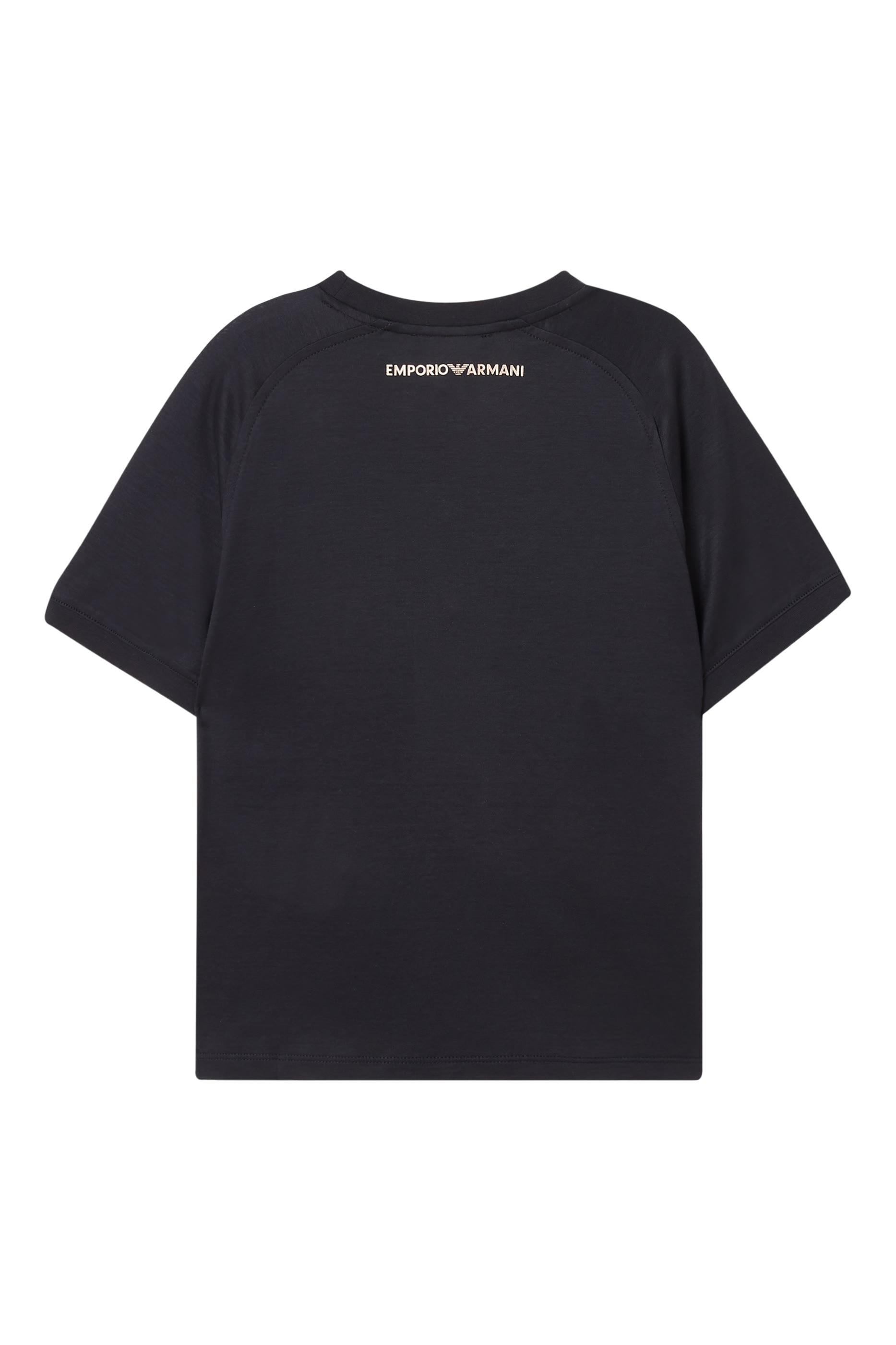 تيشيرت بشعار الماركة للأطفال