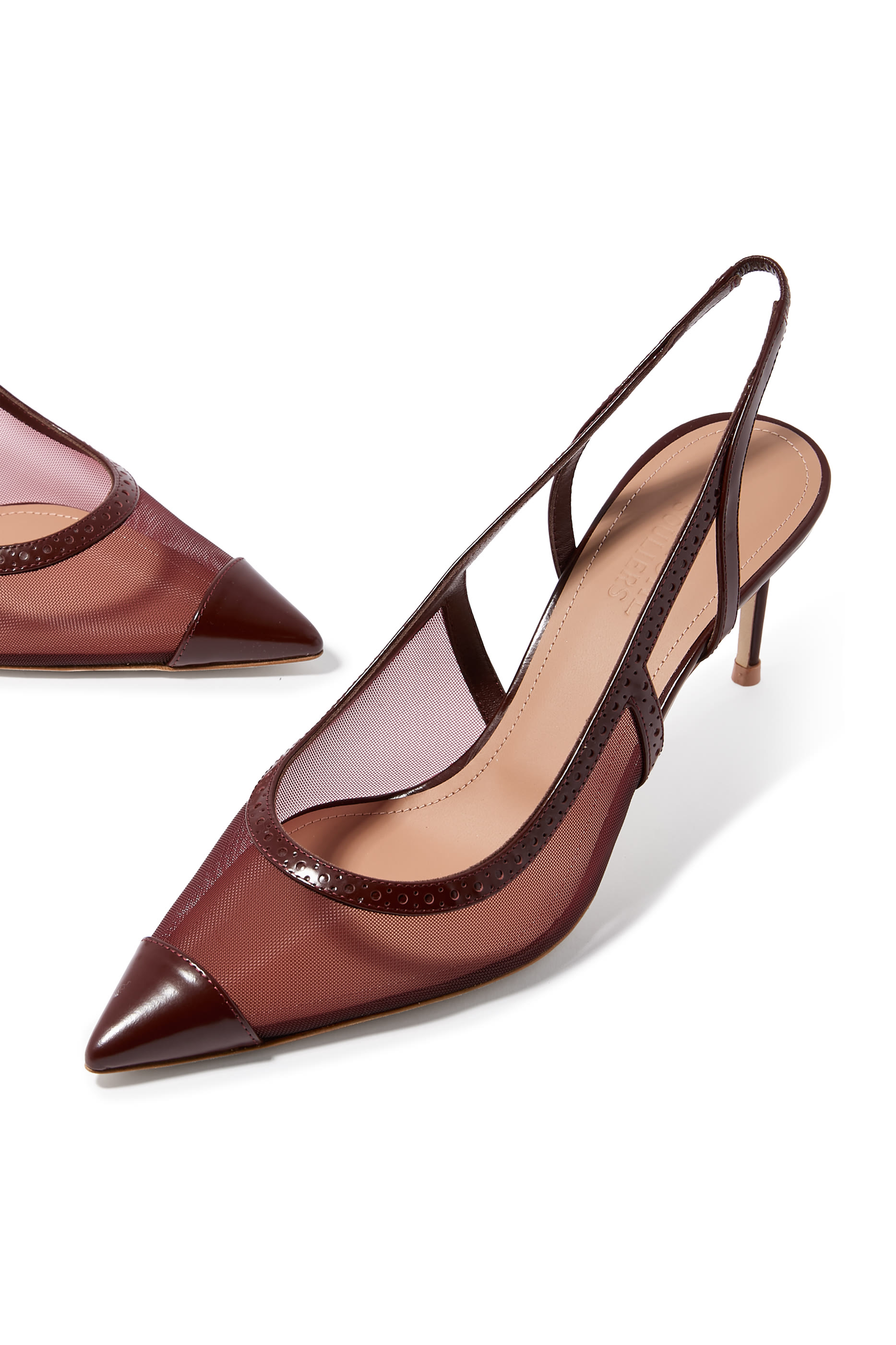 حذاء كلاسيكي أوبري 70 بسير خلفي قماش شبكي