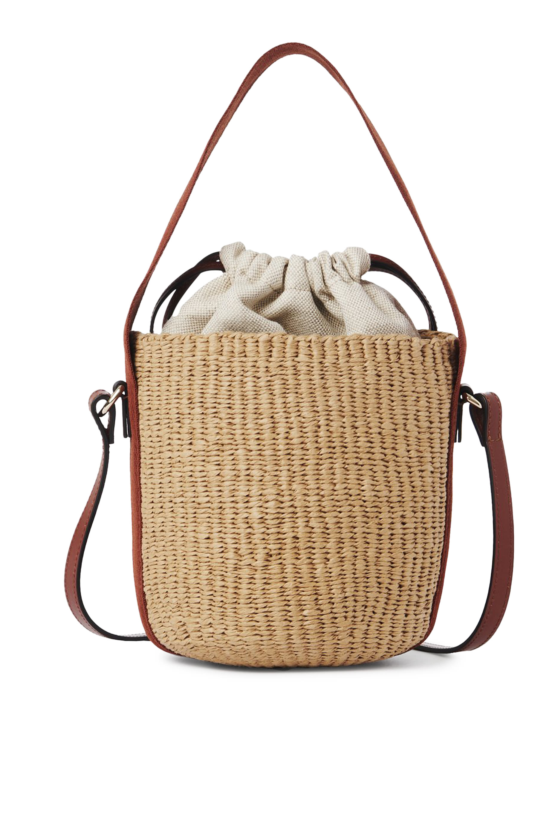 حقيبة باسكيت صغيرة بشعار الماركة