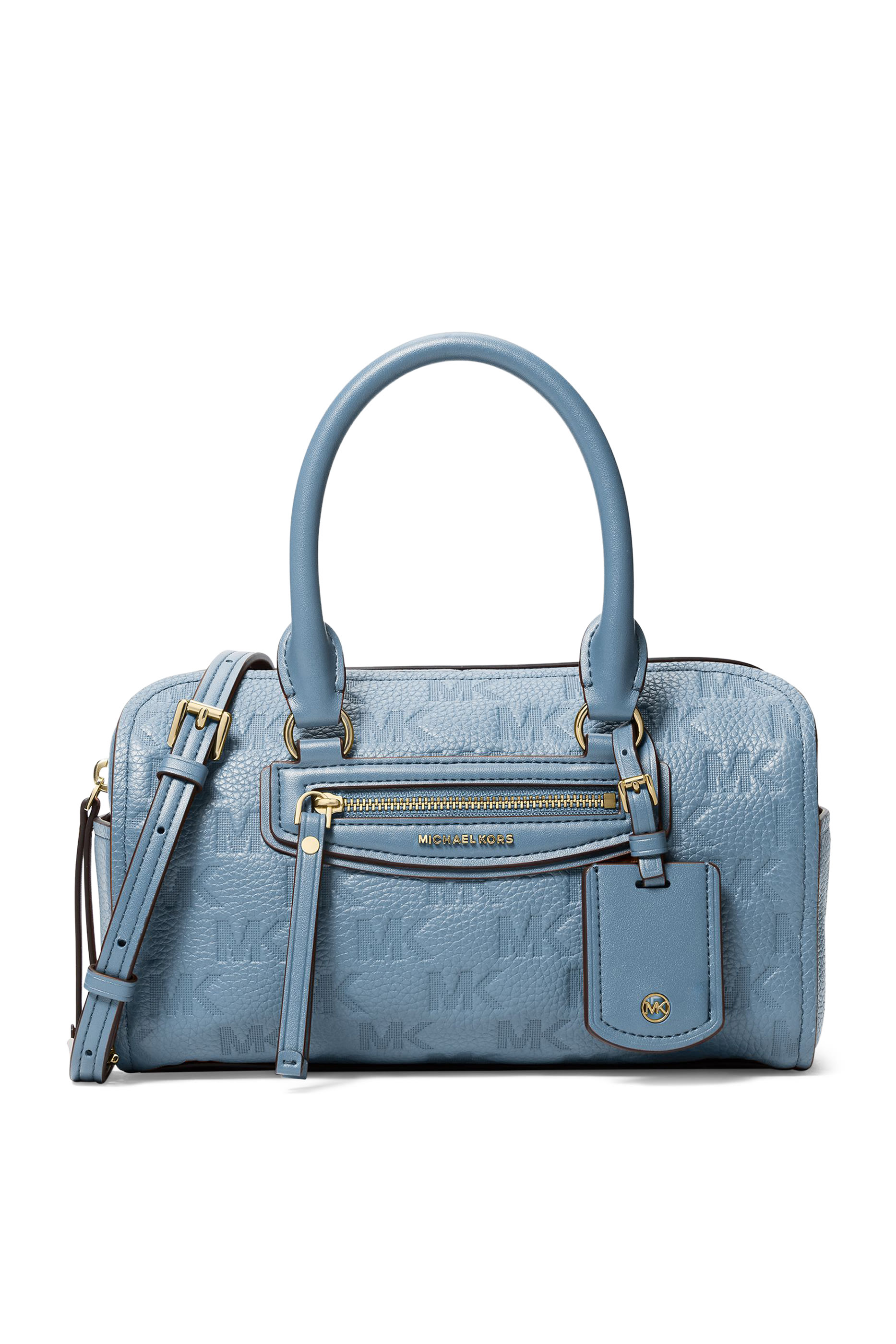 حقيبة كروس دافل جت ست للسفر متوسطة جلد