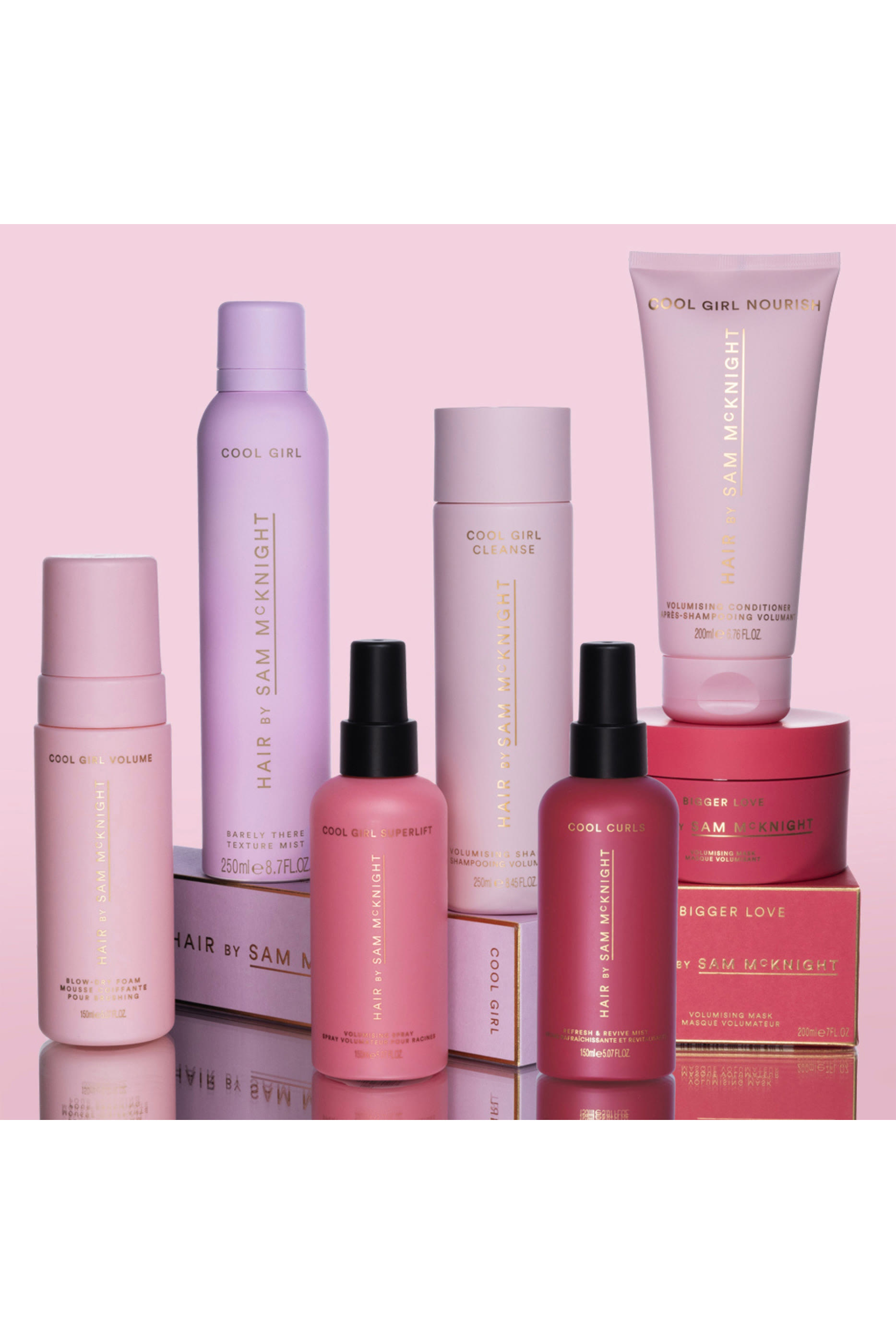 بخاخ كول جيرل لتعزيز رفع وتكثيف الشعر من الجذور