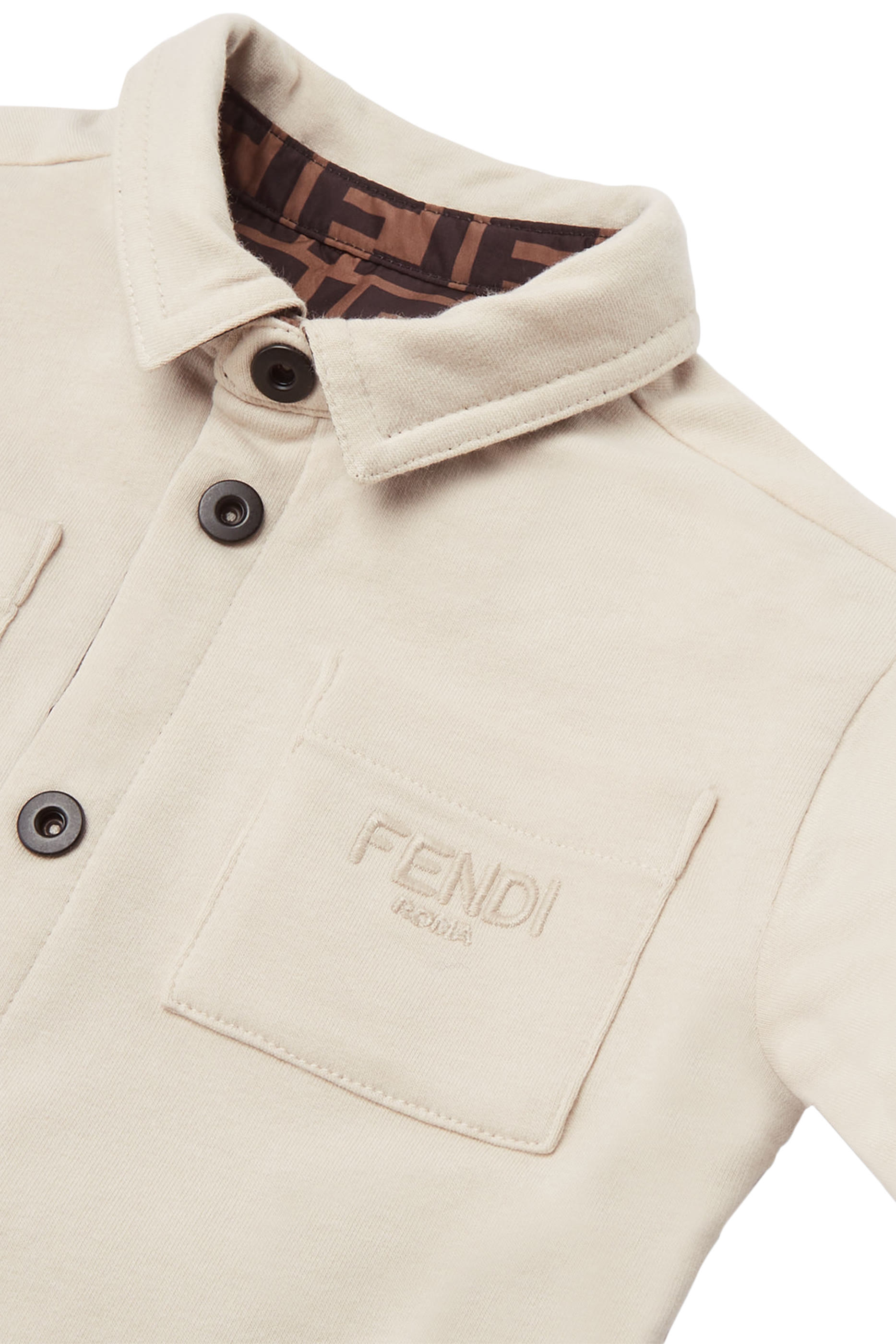 جاكيت بتصميم قميص بوجهين للأطفال