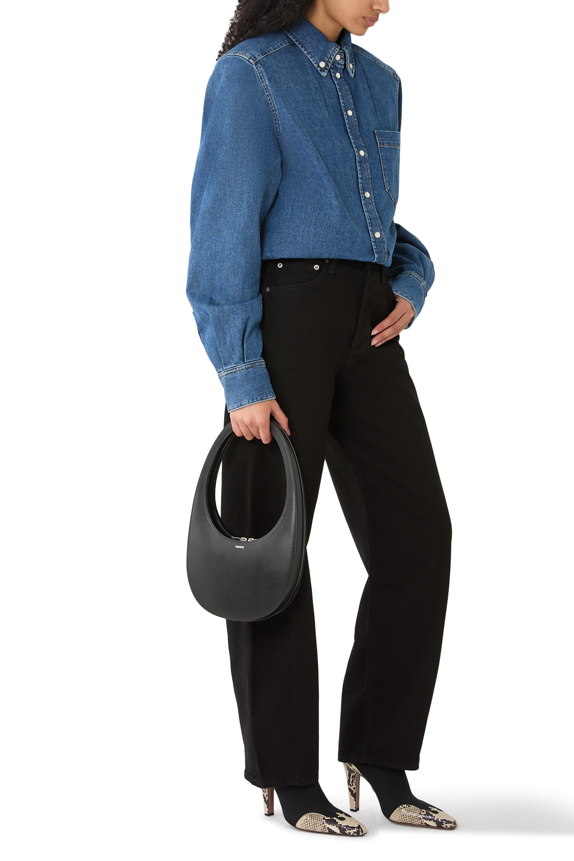 قميص باور دنيم