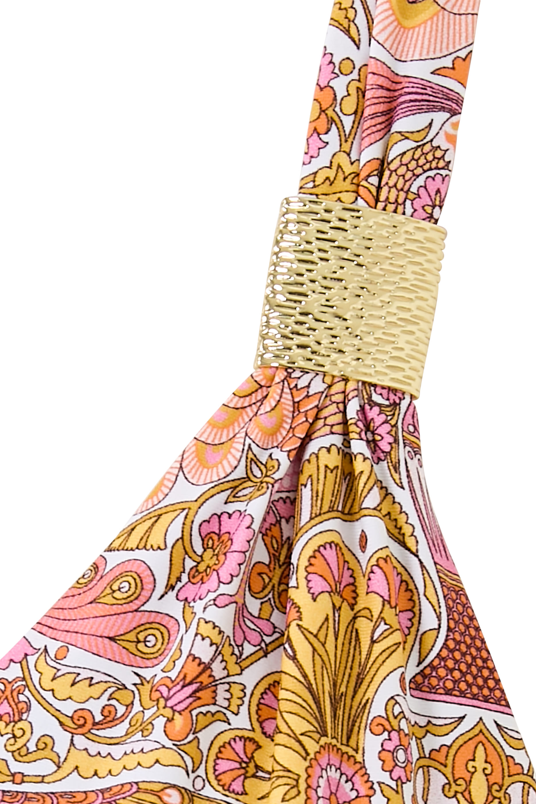 قطعة بيكيني علوية أوسكارز باليس برباط حول العنق وحلي متحركة